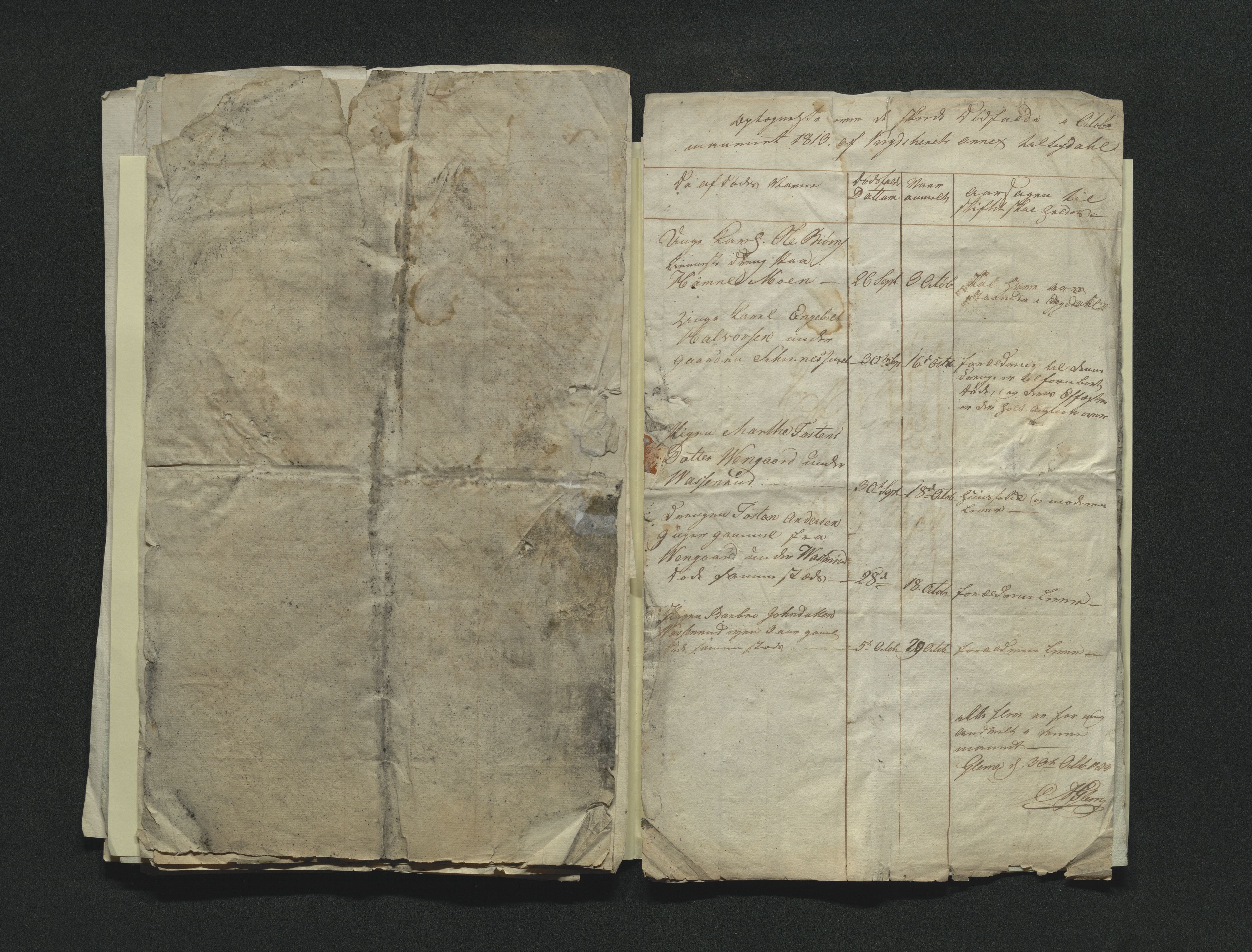 Eiker, Modum og Sigdal sorenskriveri, AV/SAKO-A-123/H/Ha/Hab/L0001: Dødsfallsmeldinger, 1812-1822, s. 33