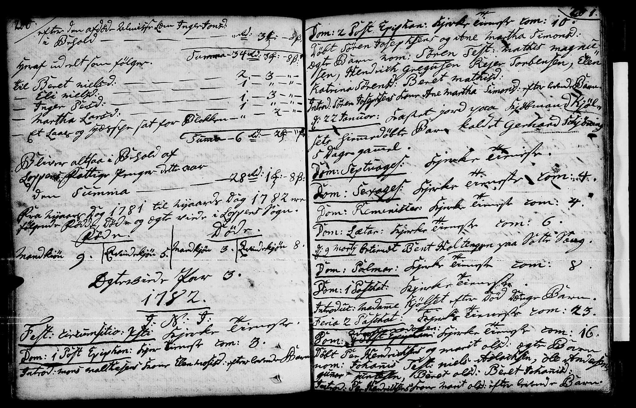 Loppa sokneprestkontor, AV/SATØ-S-1339/H/Ha/L0001kirke: Ministerialbok nr. 1 /1, 1753-1784, s. 200-201