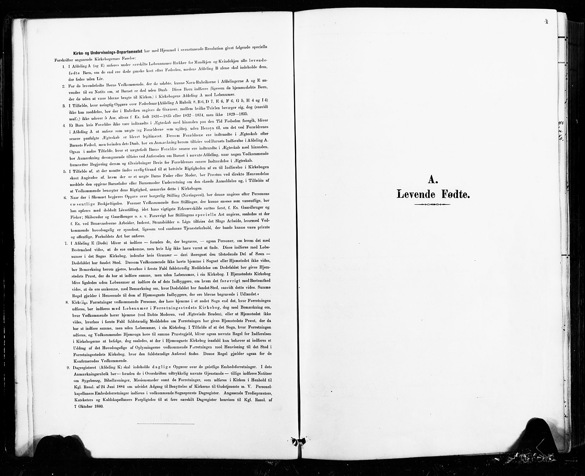 Ministerialprotokoller, klokkerbøker og fødselsregistre - Nordland, SAT/A-1459/859/L0847: Ministerialbok nr. 859A07, 1890-1899, s. 4