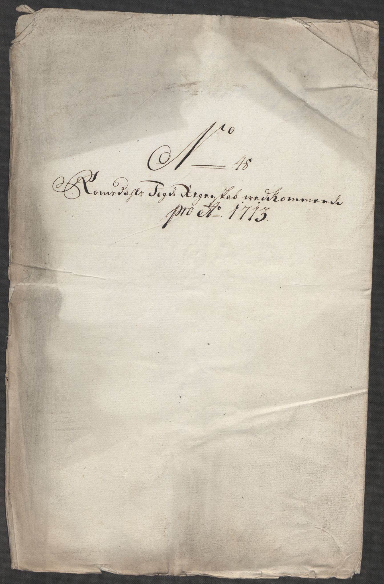 Rentekammeret inntil 1814, Reviderte regnskaper, Fogderegnskap, RA/EA-4092/R55/L3662: Fogderegnskap Romsdal, 1713-1714, s. 274