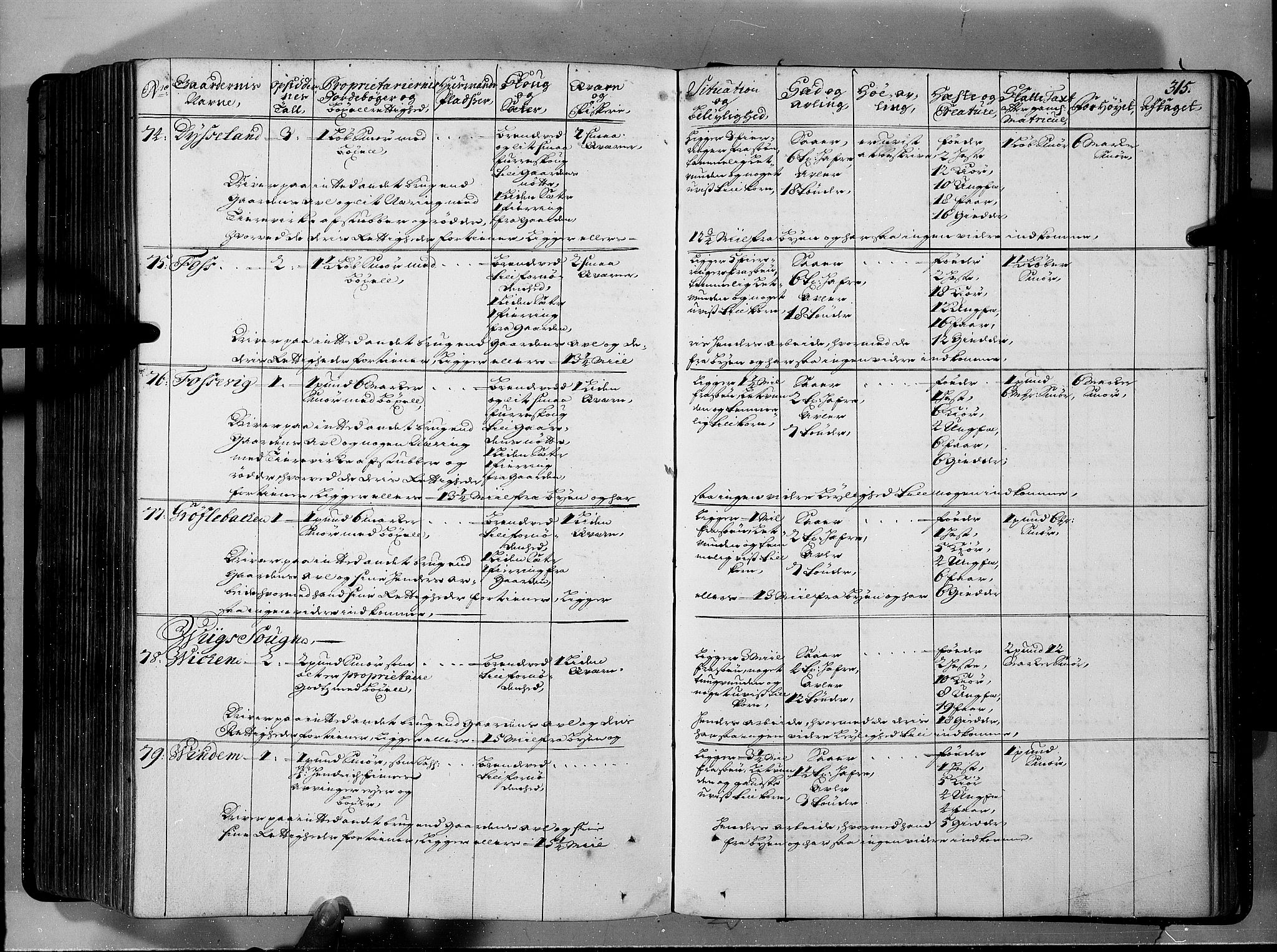 Rentekammeret inntil 1814, Realistisk ordnet avdeling, AV/RA-EA-4070/N/Nb/Nbf/L0146: Sunnfjord og Nordfjord eksaminasjonsprotokoll, 1723, s. 320