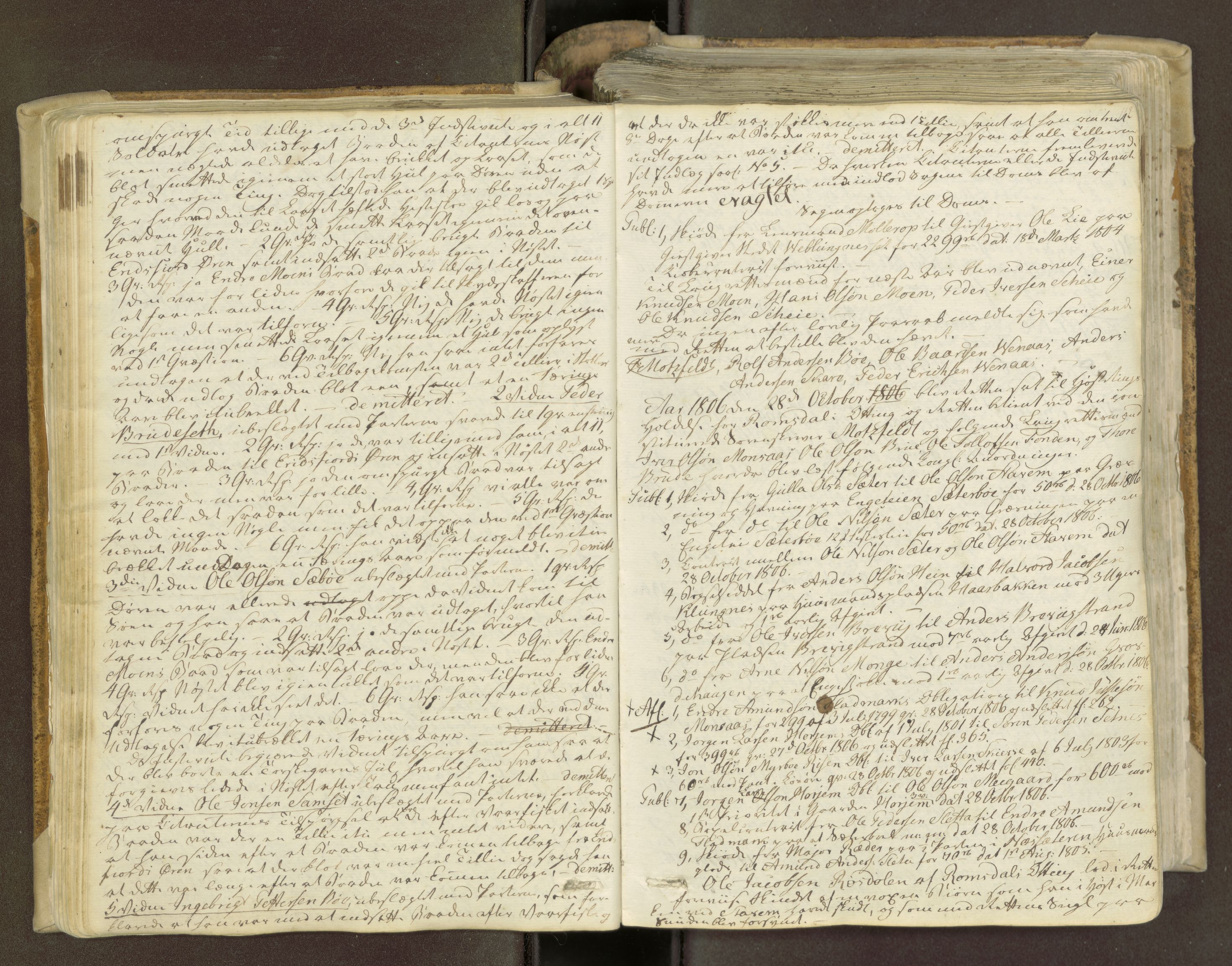 Romsdal sorenskriveri, AV/SAT-A-4149/1/1/1A/L0018: Tingbok, 1803-1815, s. 111b-112a