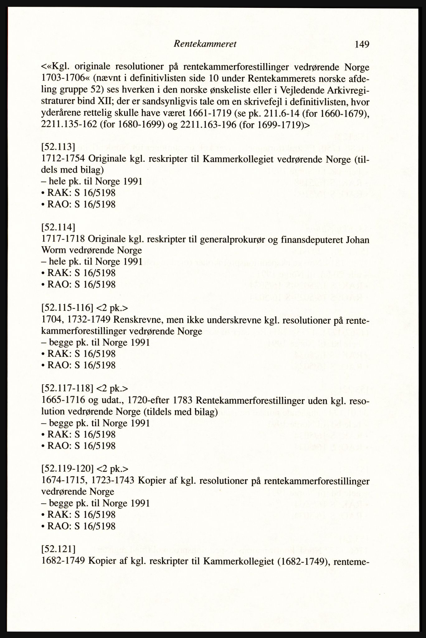 Publikasjoner utgitt av Arkivverket, PUBL/PUBL-001/A/0002: Erik Gøbel: NOREG, Tværregistratur over norgesrelevant materiale i Rigsarkivet i København (2000), 2000, s. 151