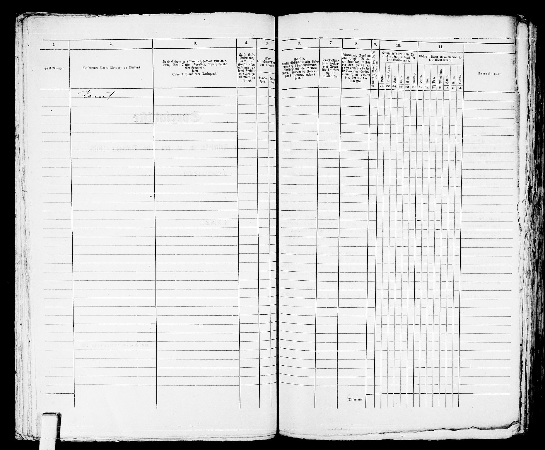 RA, Folketelling 1865 for 0706B Sandeherred prestegjeld, Sandefjord kjøpstad, 1865, s. 88