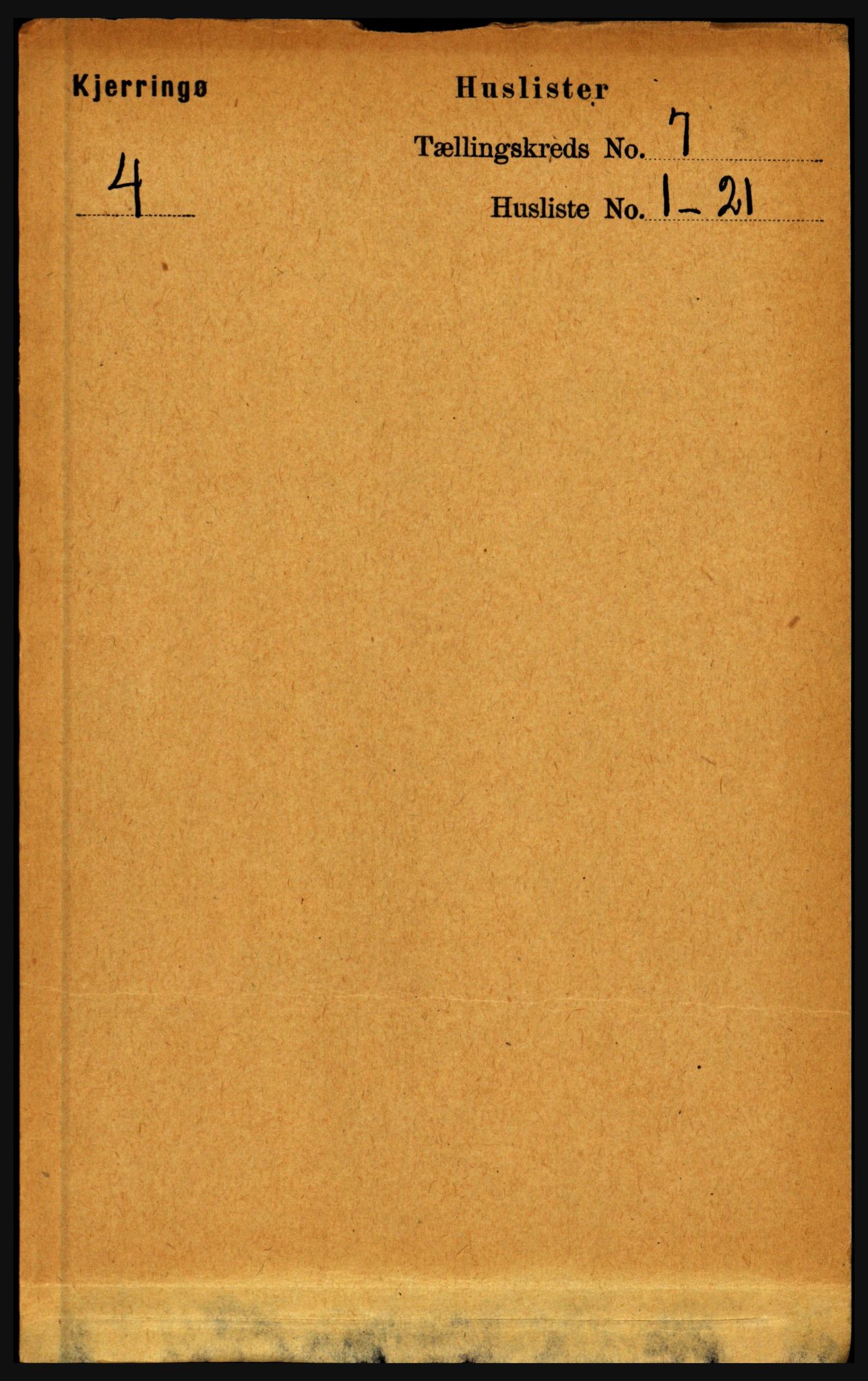RA, Folketelling 1891 for 1846 Nordfold-Kjerringøy herred, 1891, s. 1739