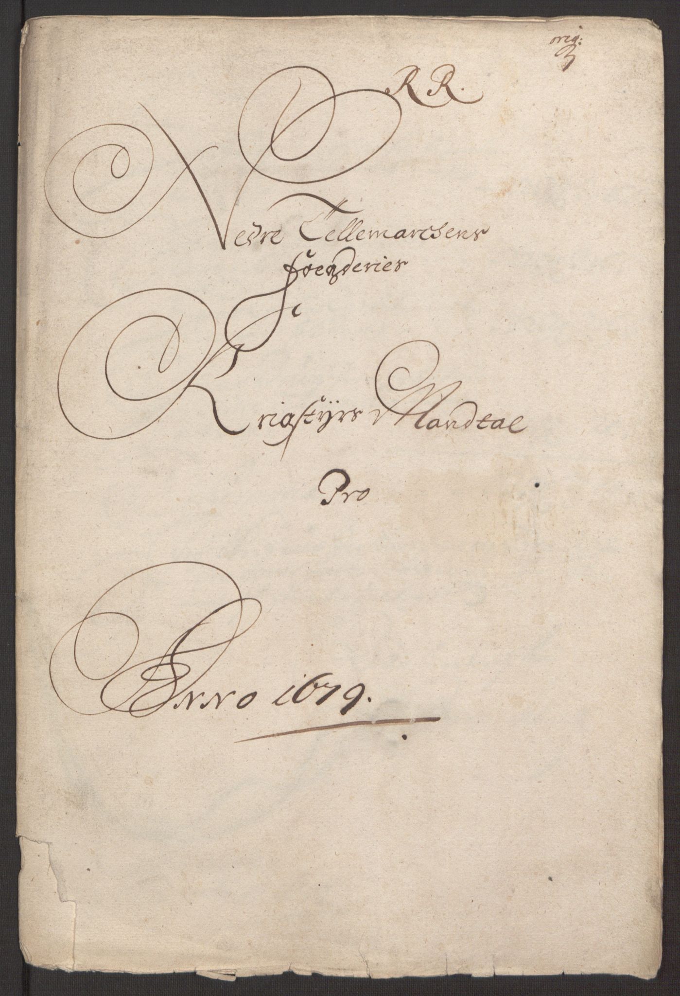 Rentekammeret inntil 1814, Reviderte regnskaper, Fogderegnskap, RA/EA-4092/R35/L2072: Fogderegnskap Øvre og Nedre Telemark, 1679, s. 218