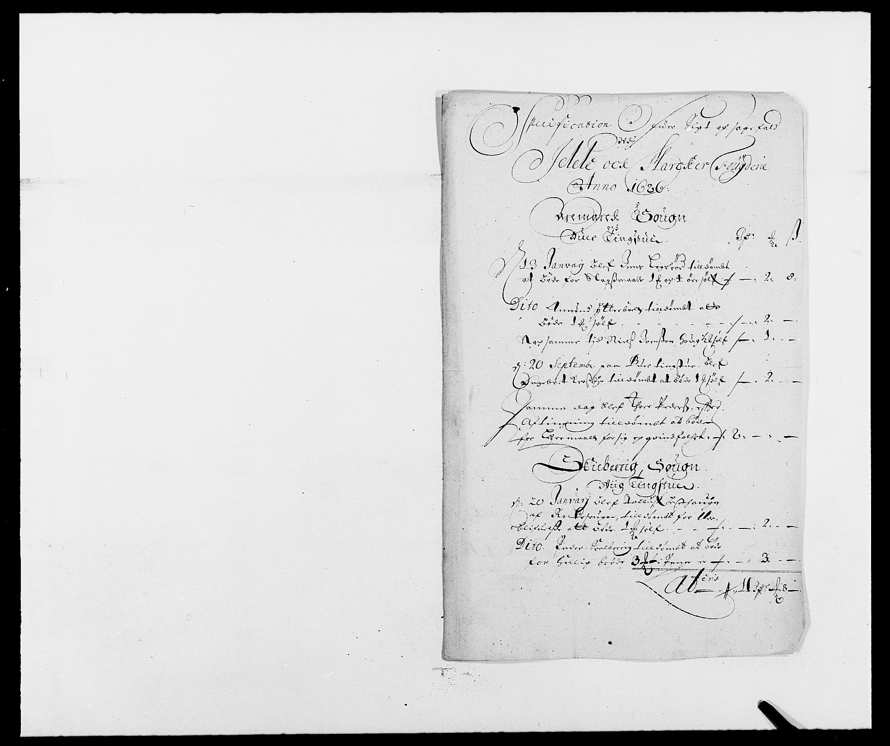 Rentekammeret inntil 1814, Reviderte regnskaper, Fogderegnskap, AV/RA-EA-4092/R01/L0006: Fogderegnskap Idd og Marker, 1685-1686, s. 278