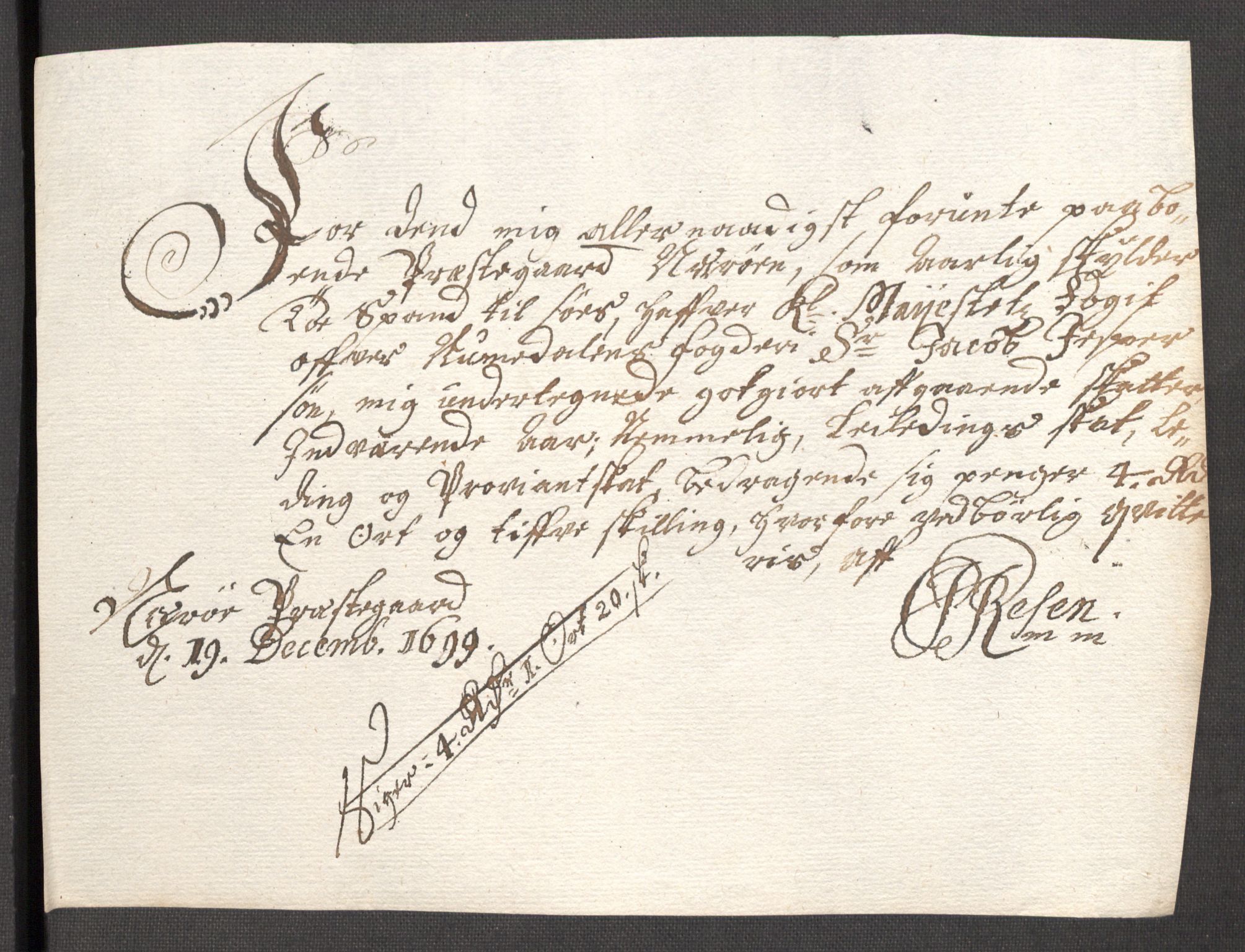 Rentekammeret inntil 1814, Reviderte regnskaper, Fogderegnskap, AV/RA-EA-4092/R64/L4426: Fogderegnskap Namdal, 1699-1700, s. 166