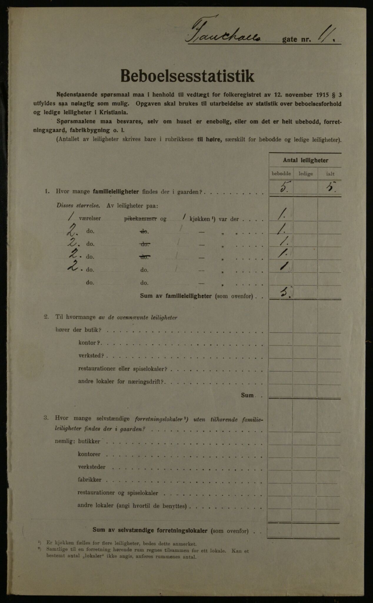 OBA, Kommunal folketelling 1.12.1923 for Kristiania, 1923, s. 26849