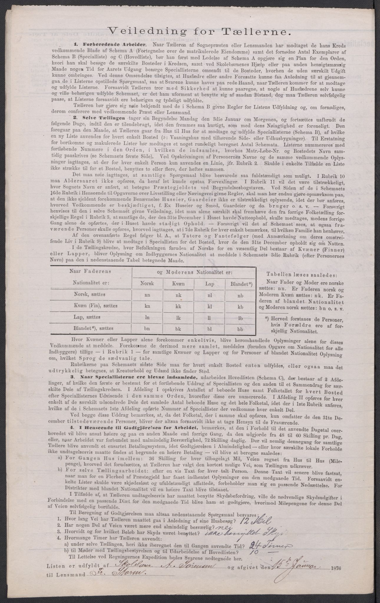 RA, Folketelling 1875 for 0236P Nes prestegjeld, 1875, s. 45