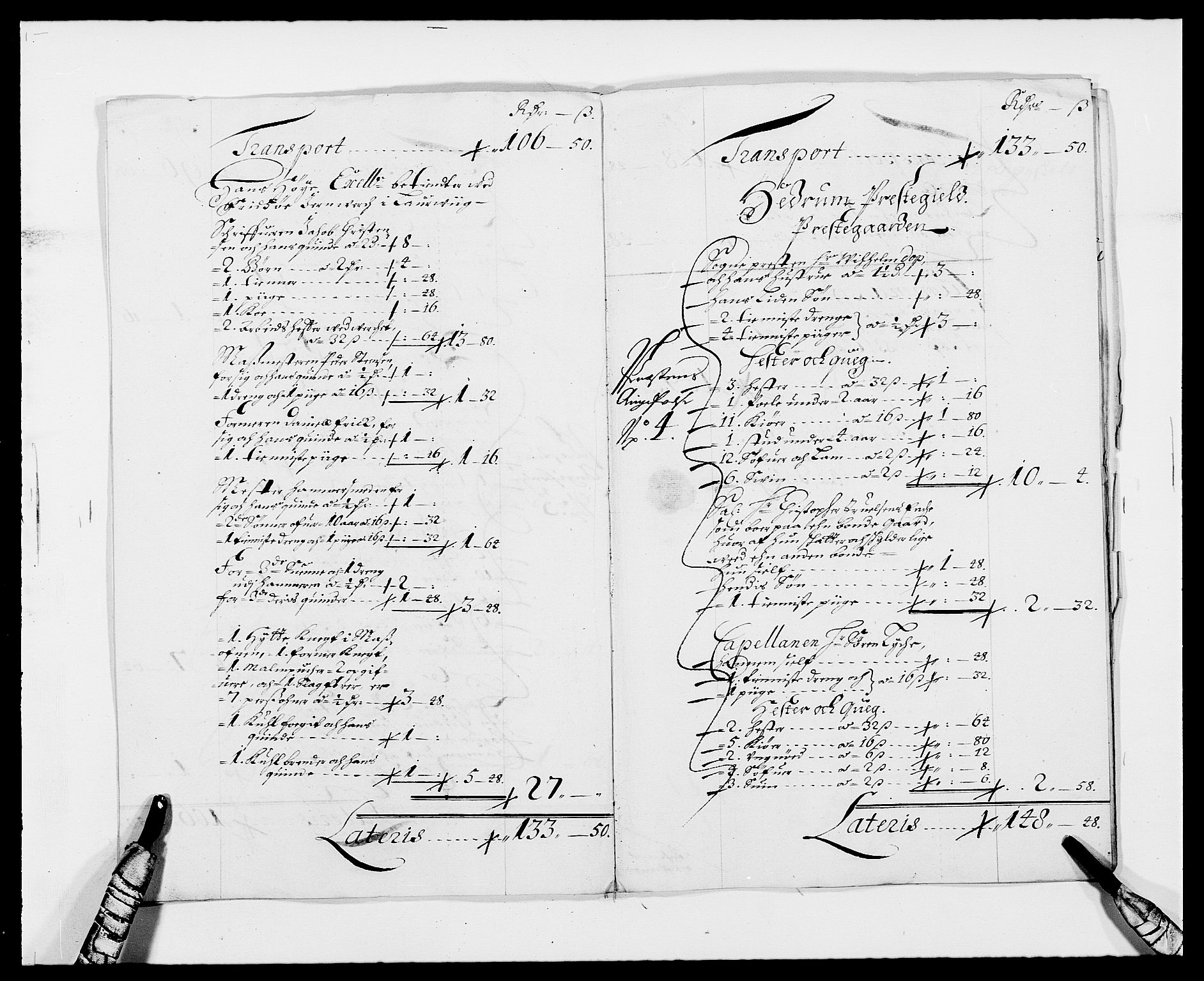 Rentekammeret inntil 1814, Reviderte regnskaper, Fogderegnskap, AV/RA-EA-4092/R33/L1969: Fogderegnskap Larvik grevskap, 1675-1687, s. 305