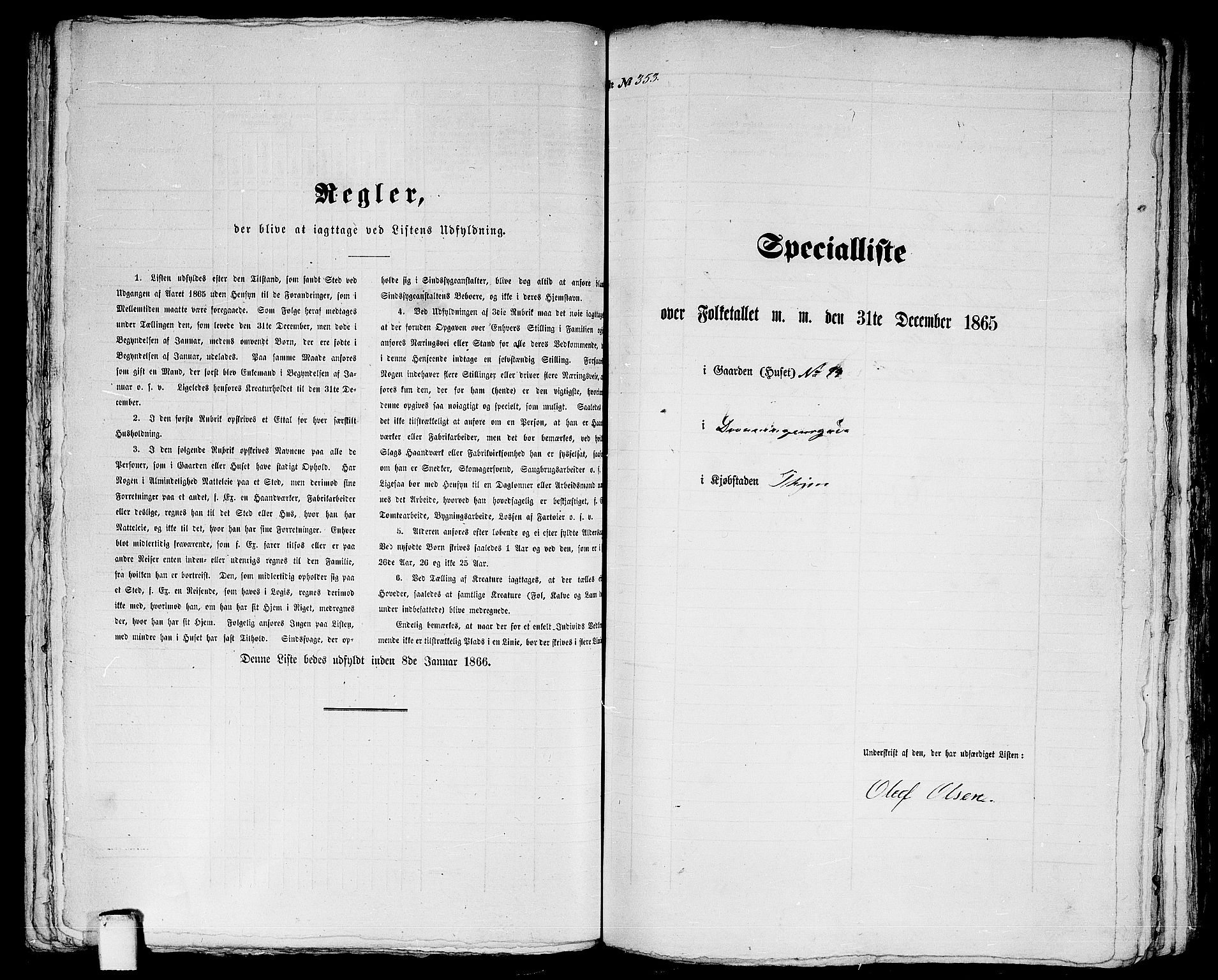 RA, Folketelling 1865 for 1601 Trondheim kjøpstad, 1865, s. 745