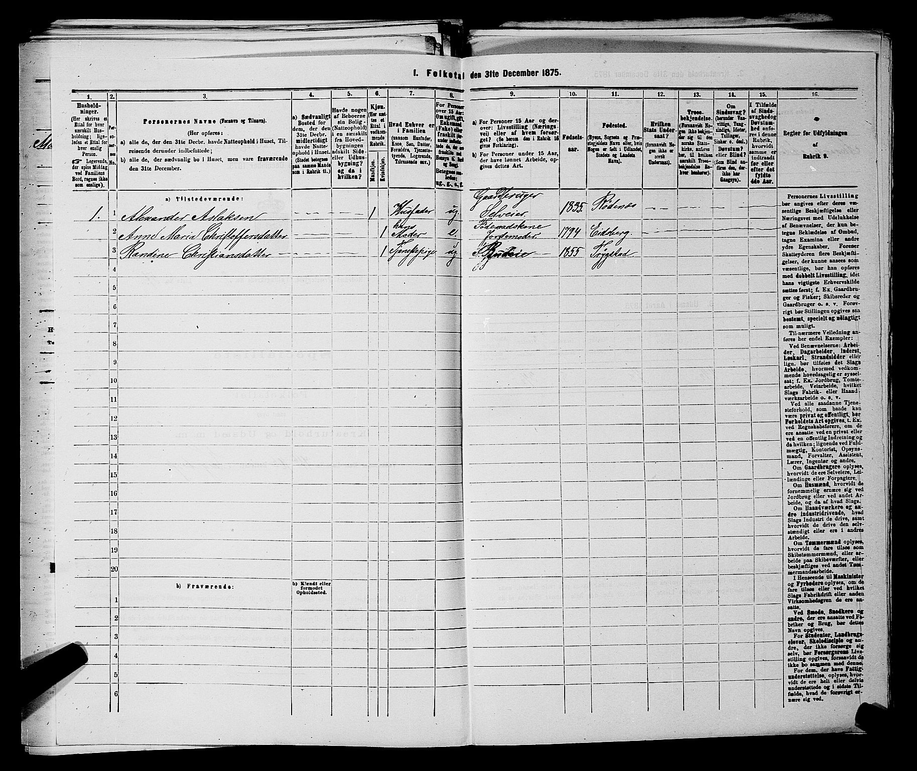 RA, Folketelling 1875 for 0120P Rødenes prestegjeld, 1875, s. 472