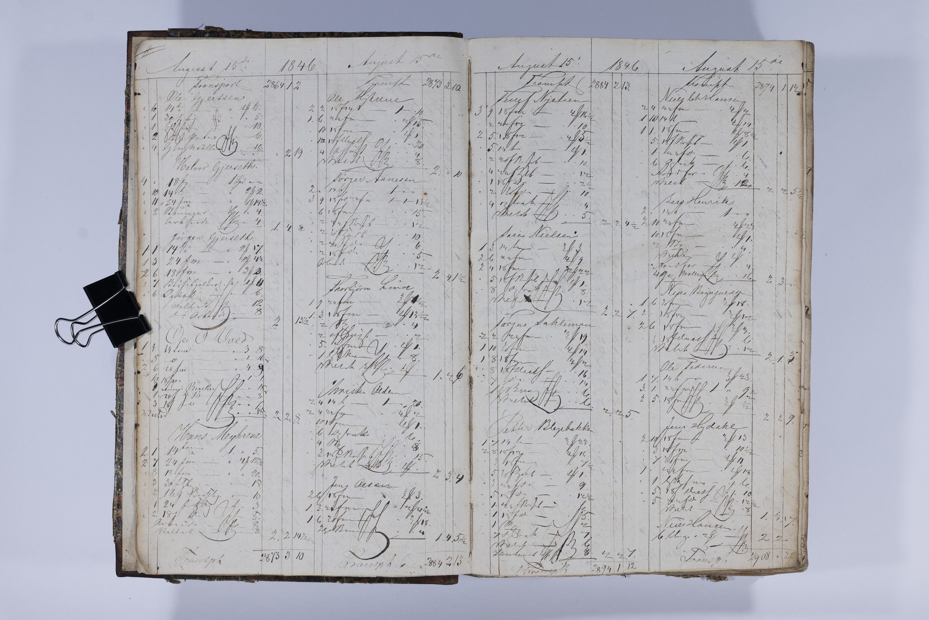 Blehr/ Kjellestad, TEMU/TGM-A-1212/R/Ra/L0004: Hugste bog, 1846-1850, s. 6
