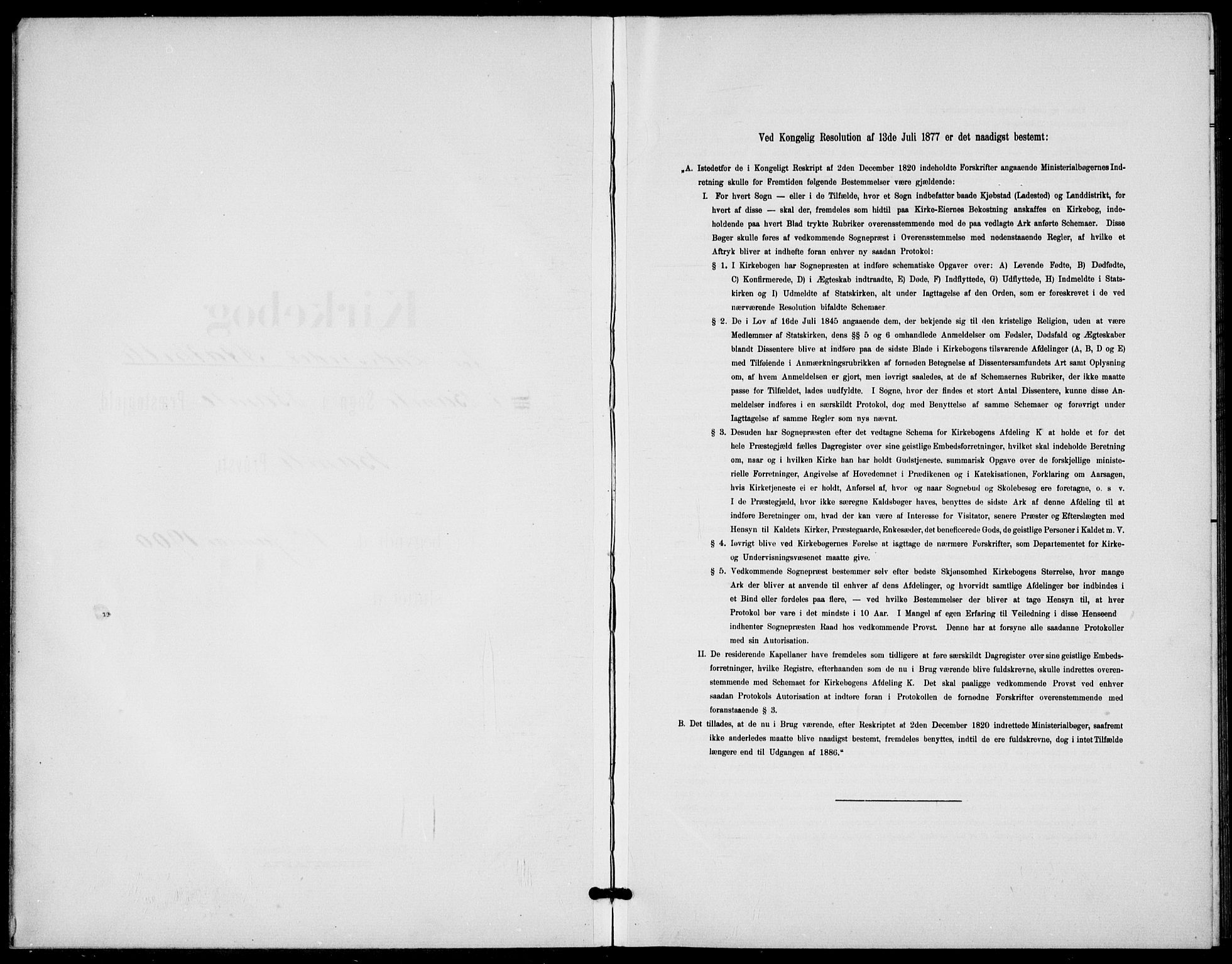Bamble kirkebøker, AV/SAKO-A-253/G/Gb/L0002: Klokkerbok nr. II 2, 1900-1925