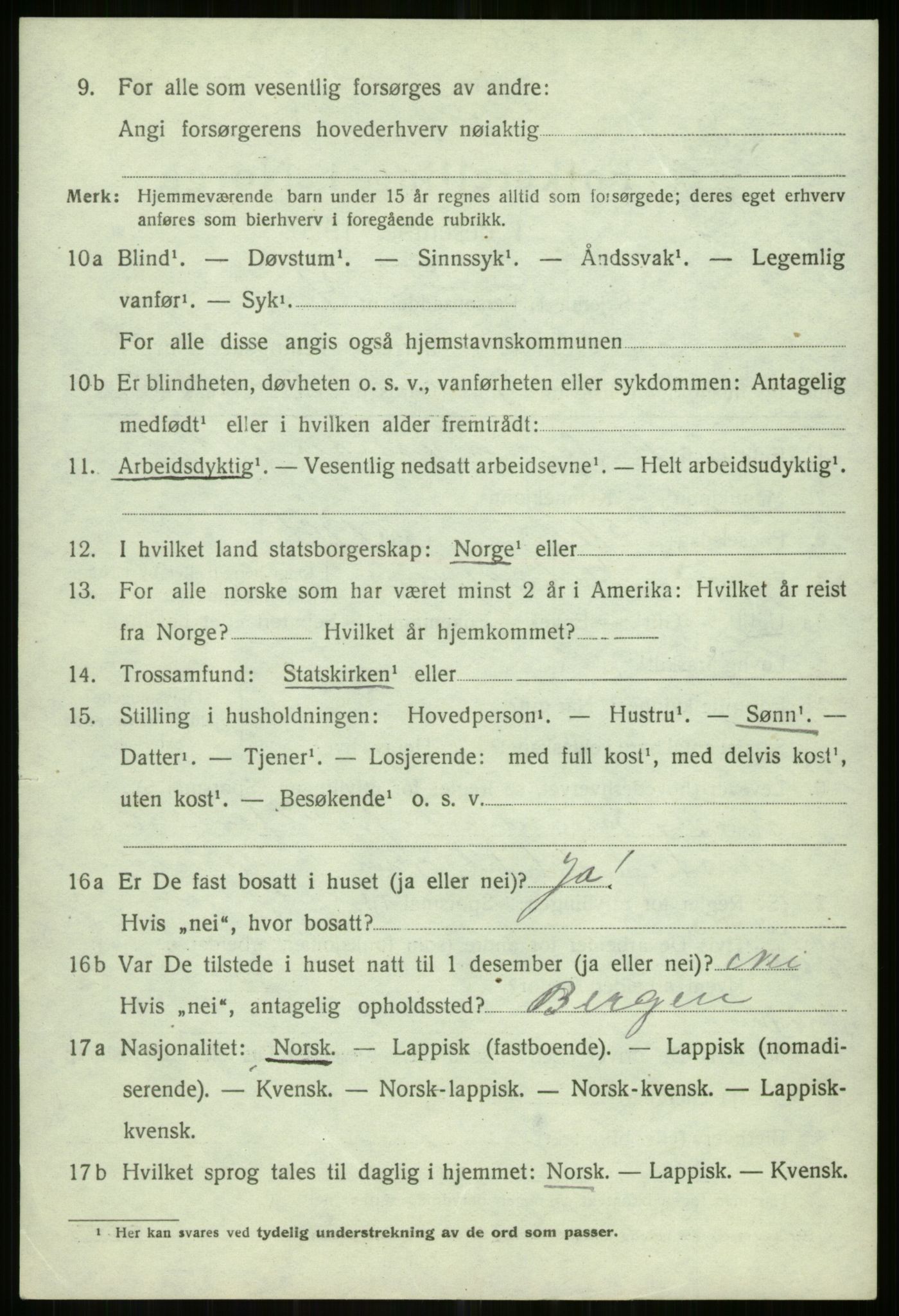 SATØ, Folketelling 1920 for 1935 Helgøy herred, 1920, s. 1998