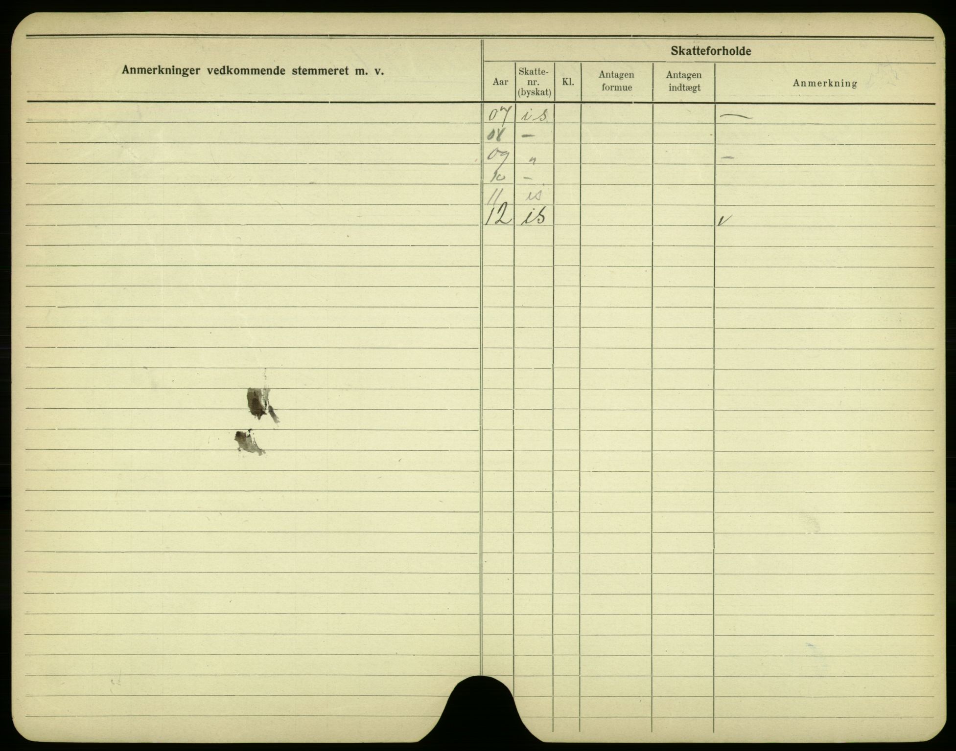 Oslo folkeregister, Registerkort, SAO/A-11715/F/Fa/Fac/L0005: Menn, 1906-1914, s. 853b