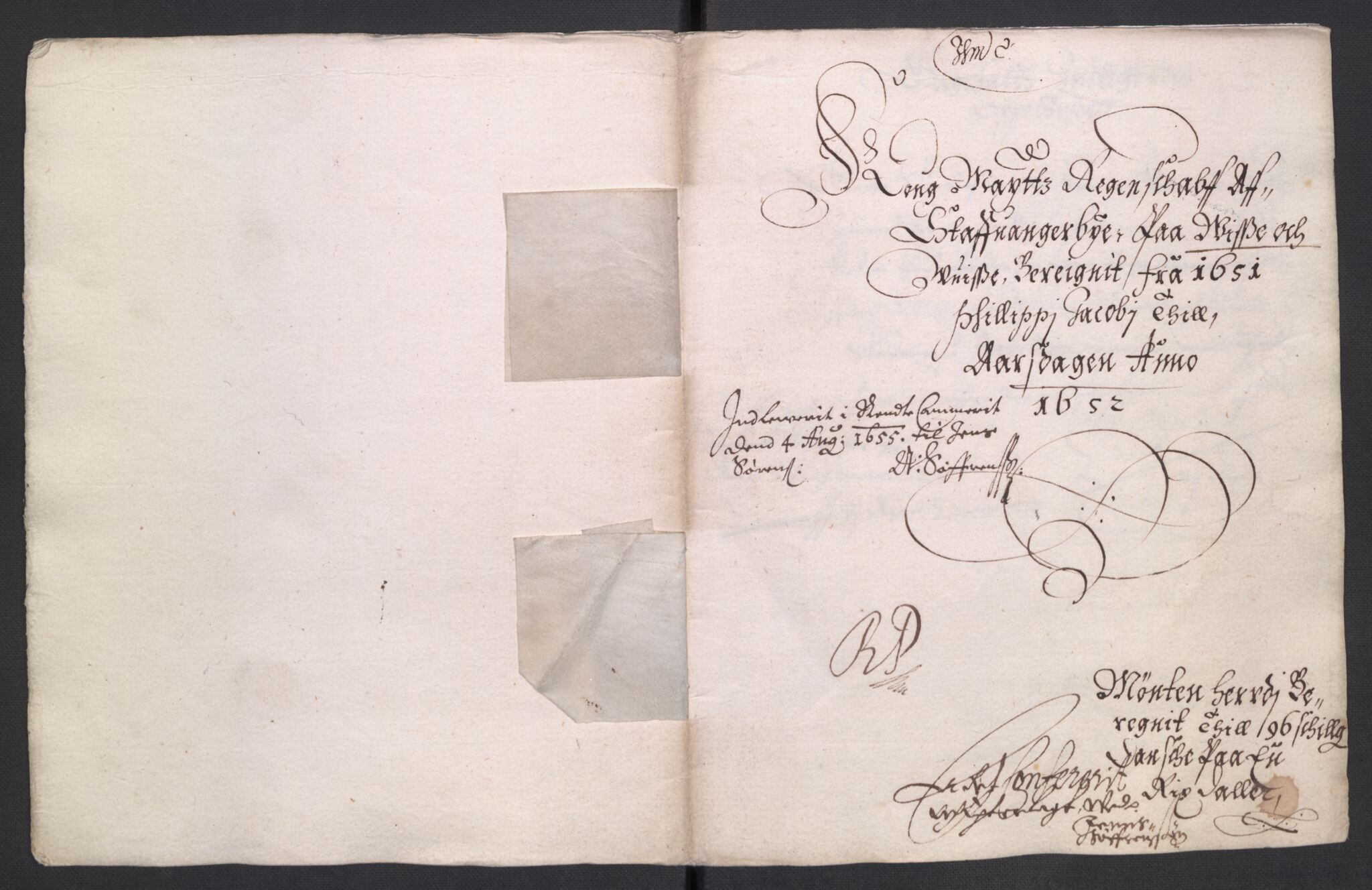 Rentekammeret inntil 1814, Reviderte regnskaper, Byregnskaper, AV/RA-EA-4066/R/Ro/L0299: [O2] By- og kontribusjonsregnskap, 1639-1661, s. 478