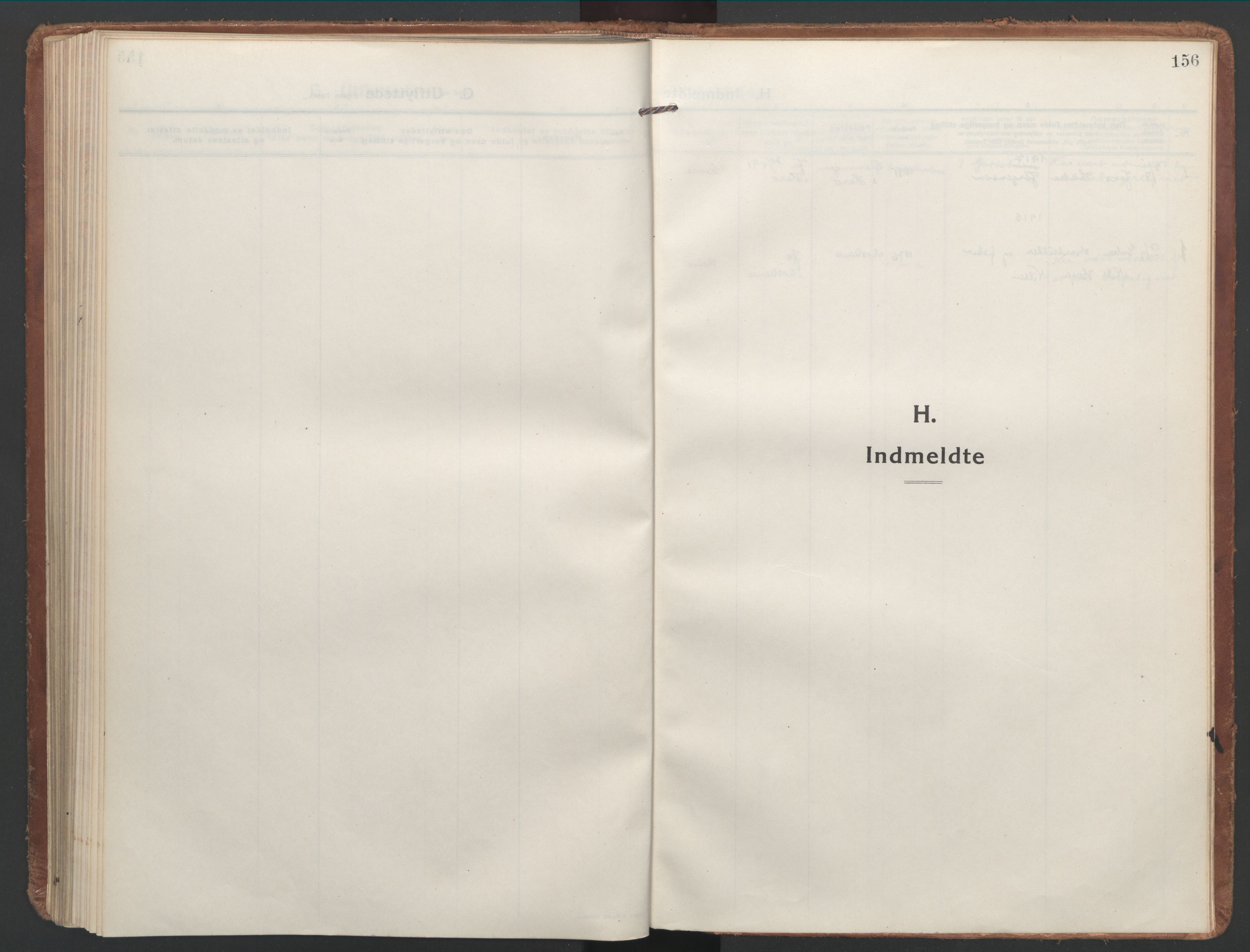 Ministerialprotokoller, klokkerbøker og fødselsregistre - Nordland, SAT/A-1459/886/L1222: Ministerialbok nr. 886A04, 1914-1926, s. 156