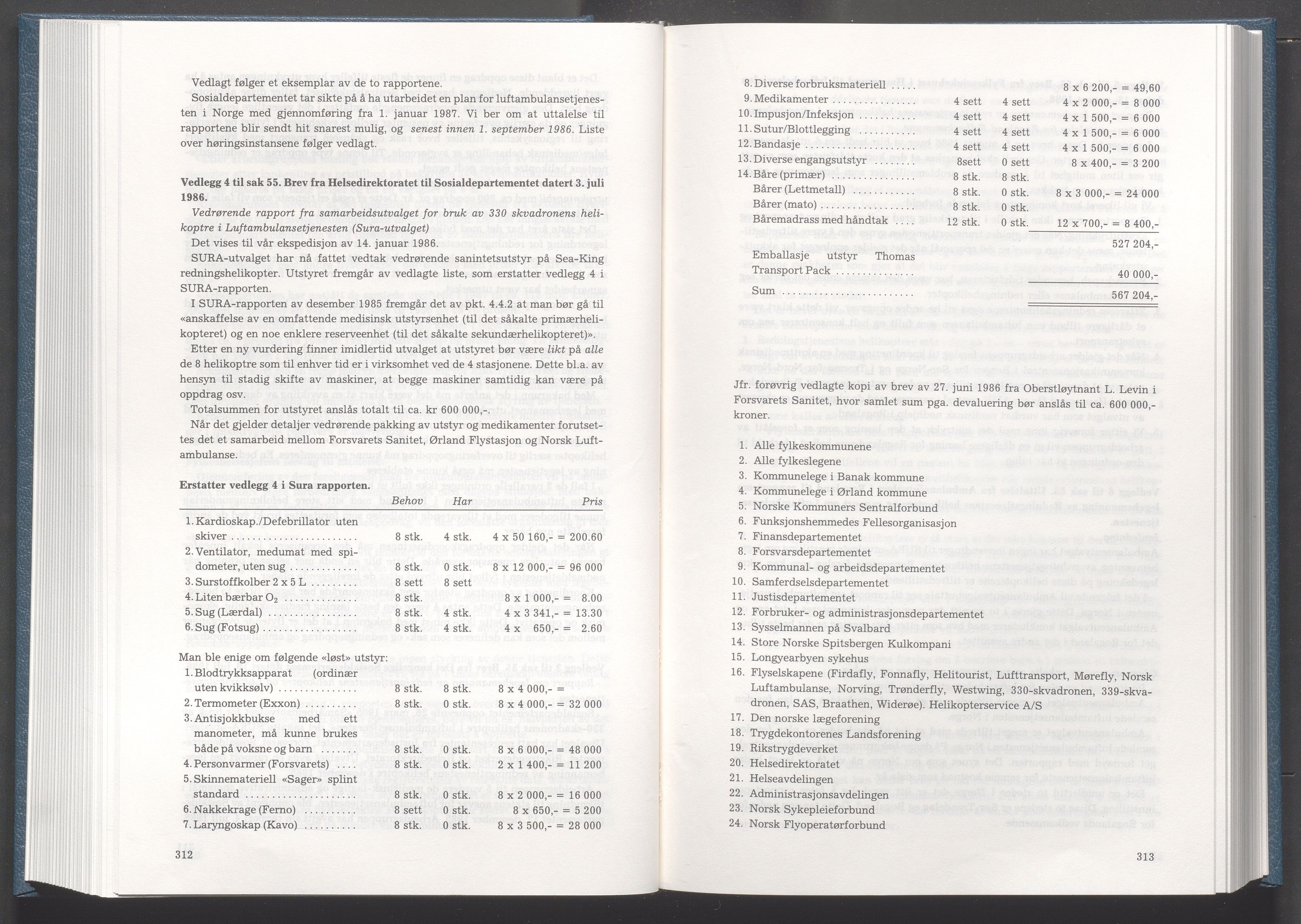 Rogaland fylkeskommune - Fylkesrådmannen , IKAR/A-900/A/Aa/Aaa/L0106: Møtebok , 1986, s. 312-313