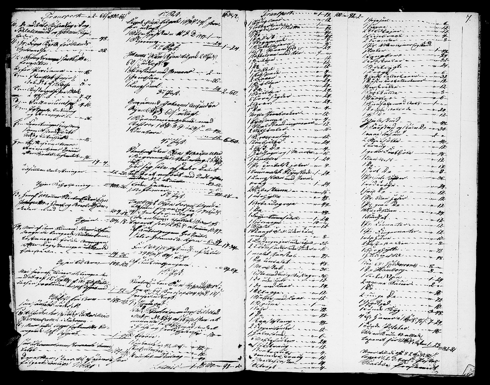 Inderøy sorenskriveri, AV/SAT-A-4147/1/3/3A/L0021: Skifteprotokoll, 1819-1824, s. 6b-7a