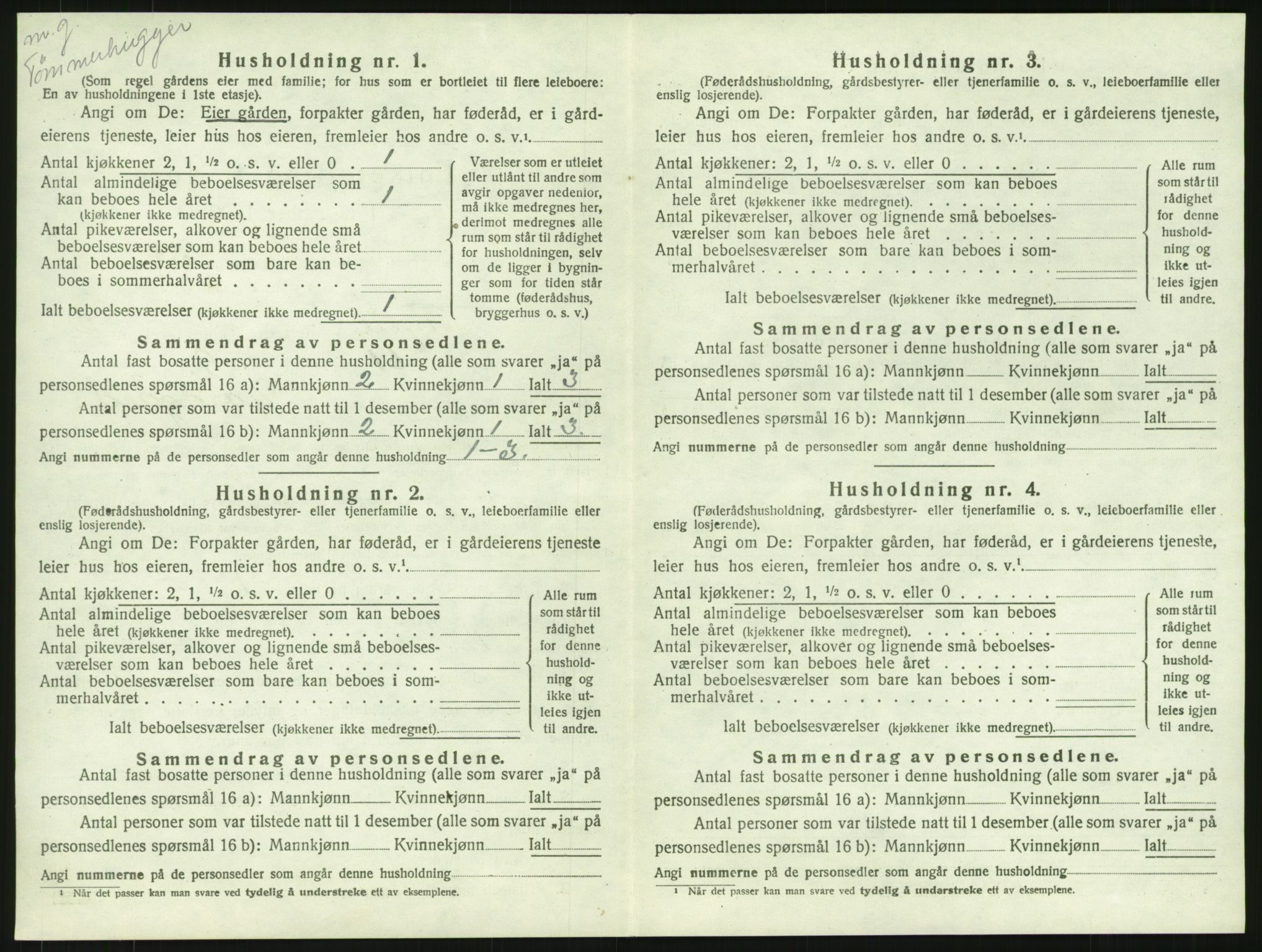 SAH, Folketelling 1920 for 0428 Trysil herred, 1920, s. 2518