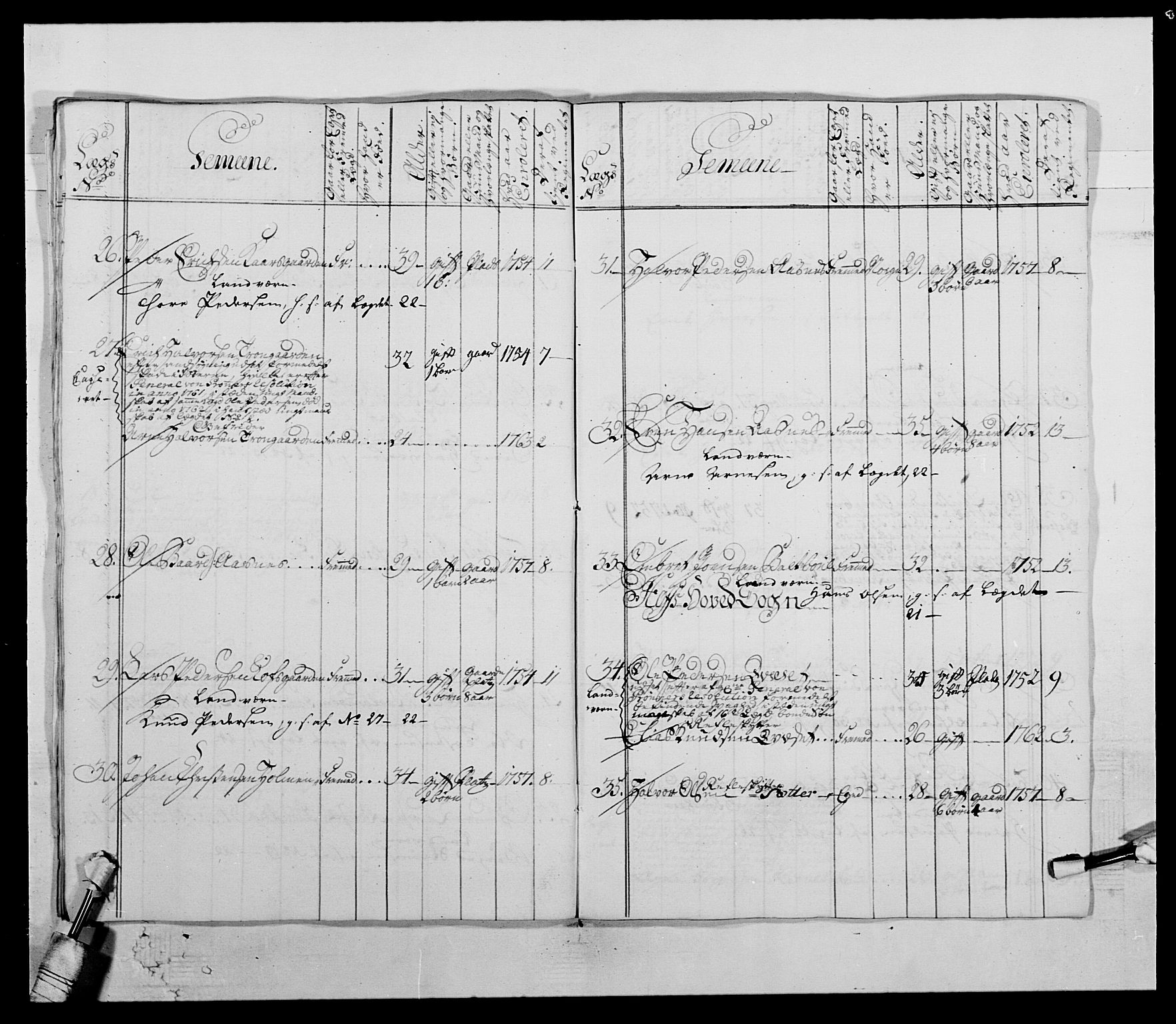 Kommanderende general (KG I) med Det norske krigsdirektorium, AV/RA-EA-5419/E/Ea/L0503b: 1. Opplandske regiment, 1764-1765, s. 660