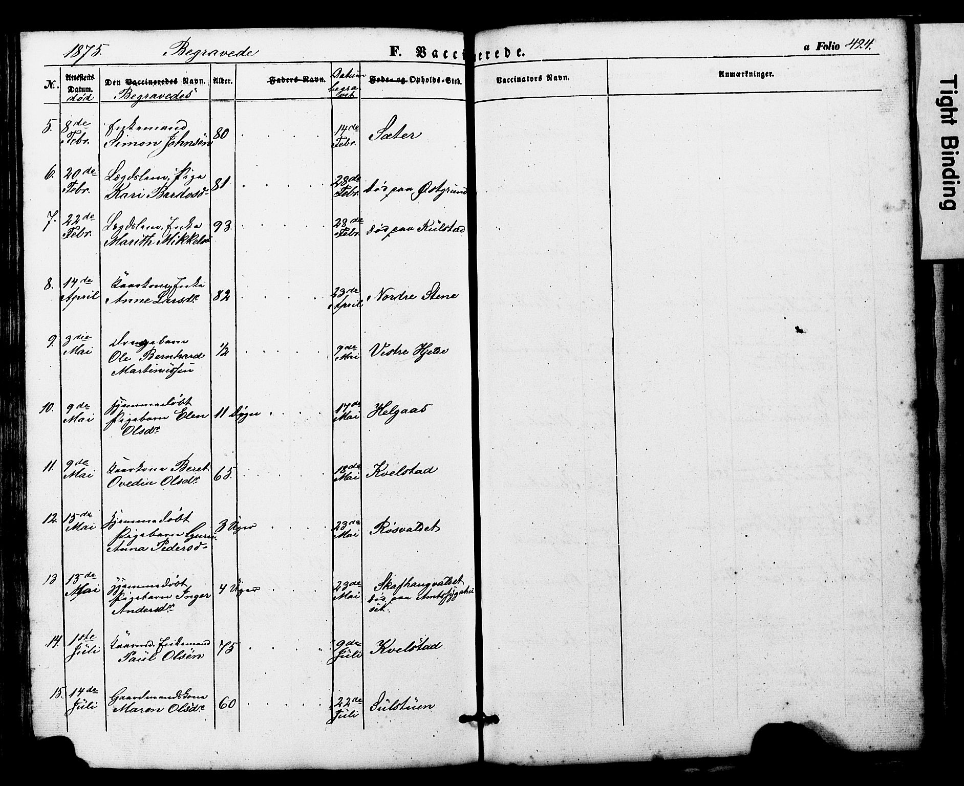 Ministerialprotokoller, klokkerbøker og fødselsregistre - Nord-Trøndelag, AV/SAT-A-1458/724/L0268: Klokkerbok nr. 724C04, 1846-1878, s. 424