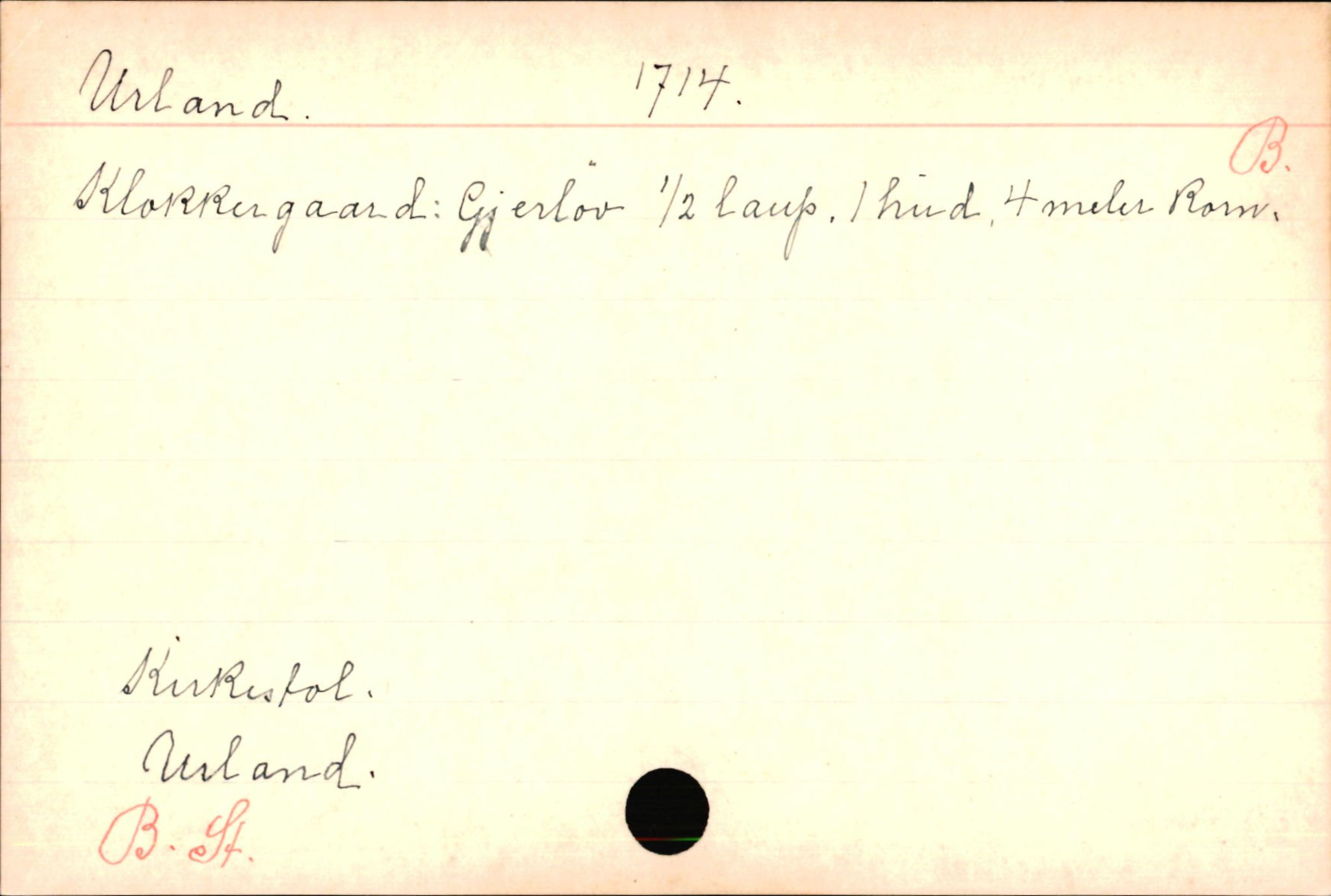 Haugen, Johannes - lærer, AV/SAB-SAB/PA-0036/01/L0001: Om klokkere og lærere, 1521-1904, s. 9125