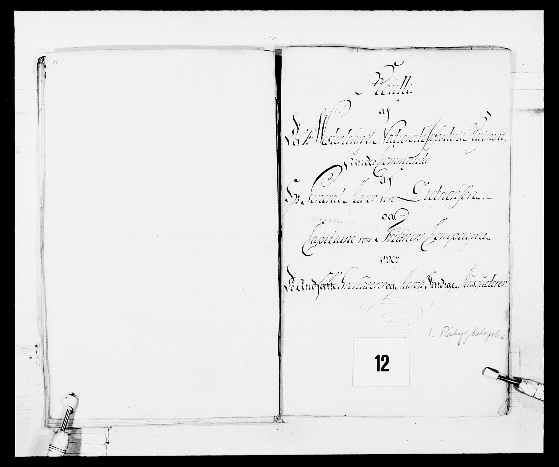 Generalitets- og kommissariatskollegiet, Det kongelige norske kommissariatskollegium, AV/RA-EA-5420/E/Eh/L0103: 1. Vesterlenske nasjonale infanteriregiment, 1782-1789, s. 60