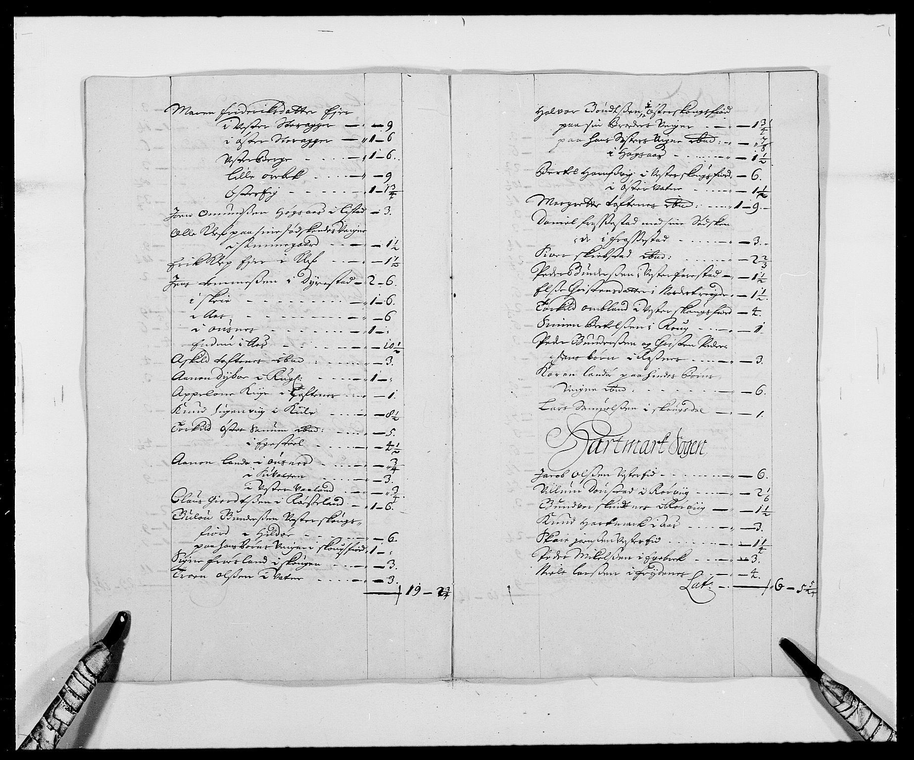Rentekammeret inntil 1814, Reviderte regnskaper, Fogderegnskap, RA/EA-4092/R42/L2543: Mandal fogderi, 1688-1691, s. 43