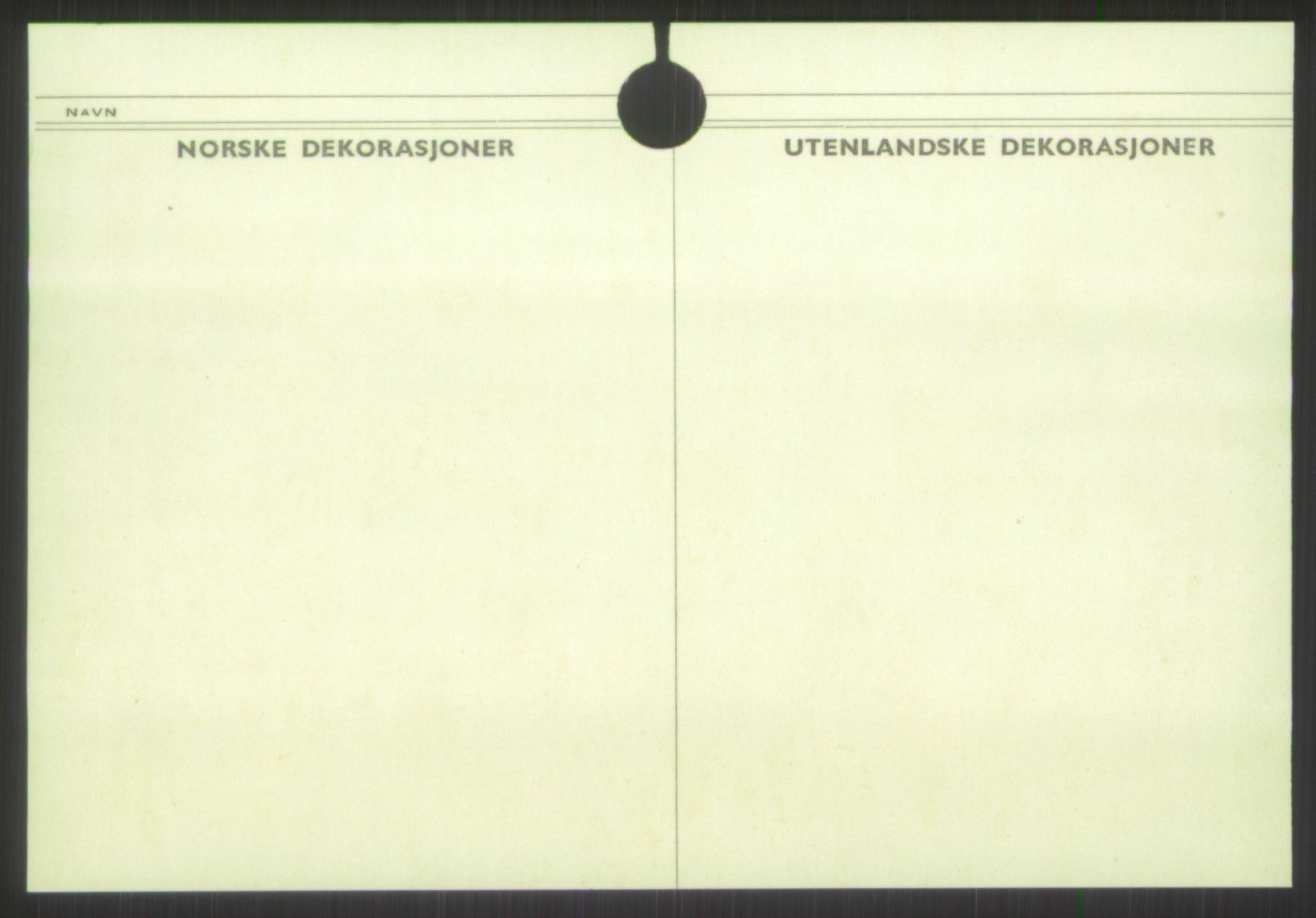 Forsvaret, Krigsdekorasjonskanselliet, AV/RA-RAFA-5156/G/Gd/L0001: Diverse registre, 1944-1956, s. 500