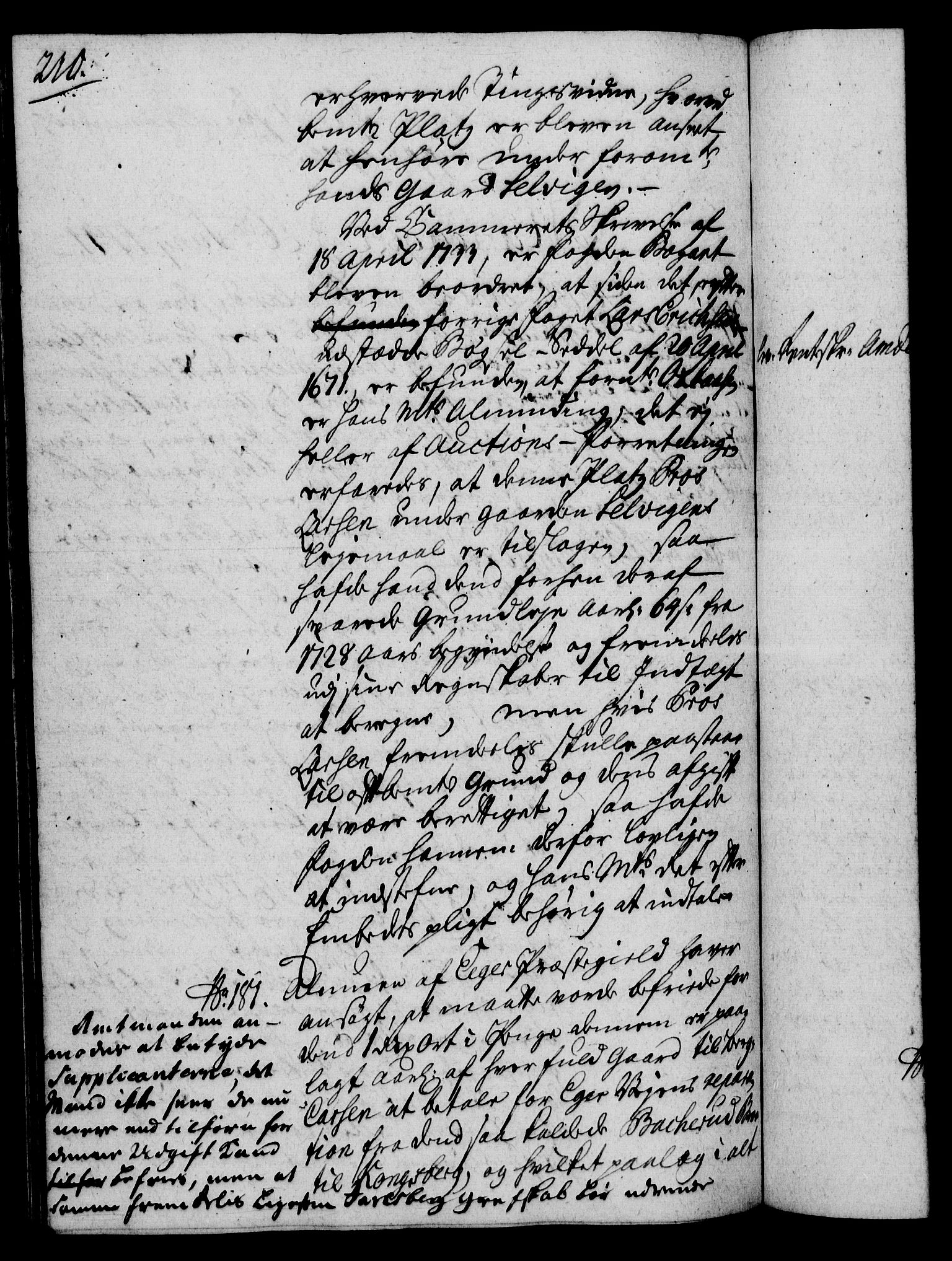 Rentekammeret, Kammerkanselliet, RA/EA-3111/G/Gh/Gha/L0023: Norsk ekstraktmemorialprotokoll (merket RK 53.68), 1741-1742, s. 210