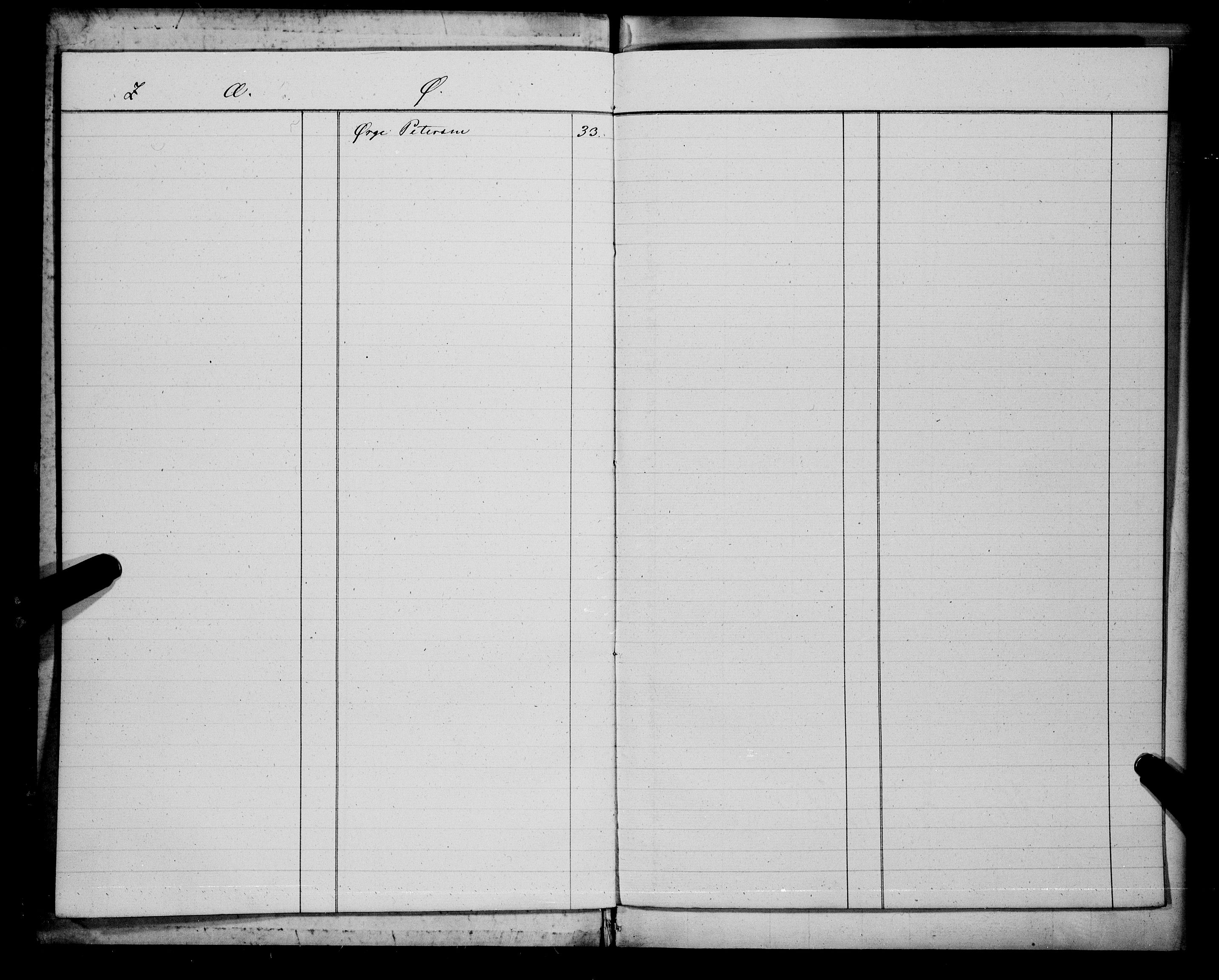 Sjøinnrulleringen - Trondhjemske distrikt, AV/SAT-A-5121/01/L0330/0002: -- / Hovedruller for Molde krets, 1846-1860