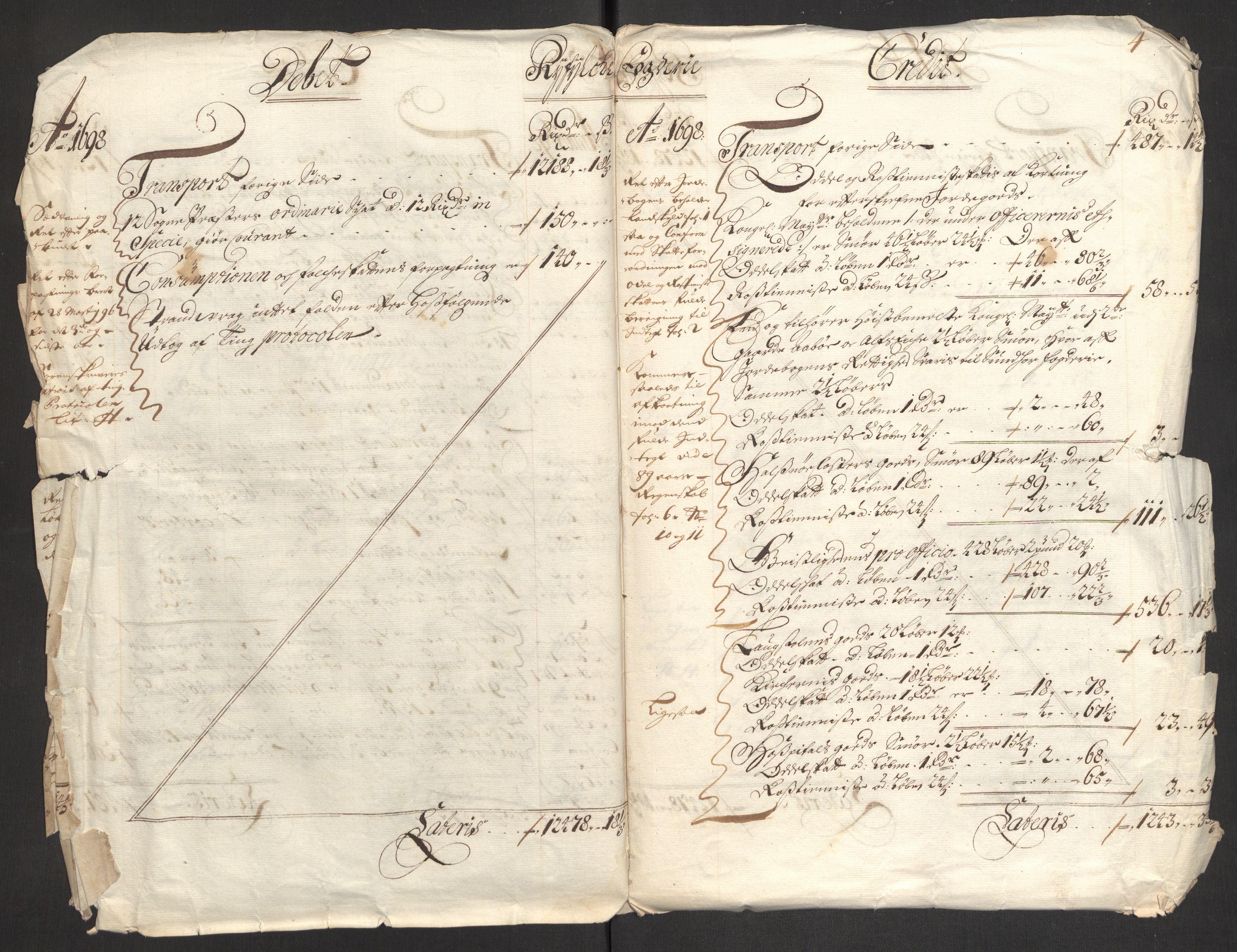 Rentekammeret inntil 1814, Reviderte regnskaper, Fogderegnskap, RA/EA-4092/R47/L2858: Fogderegnskap Ryfylke, 1697-1700, s. 187