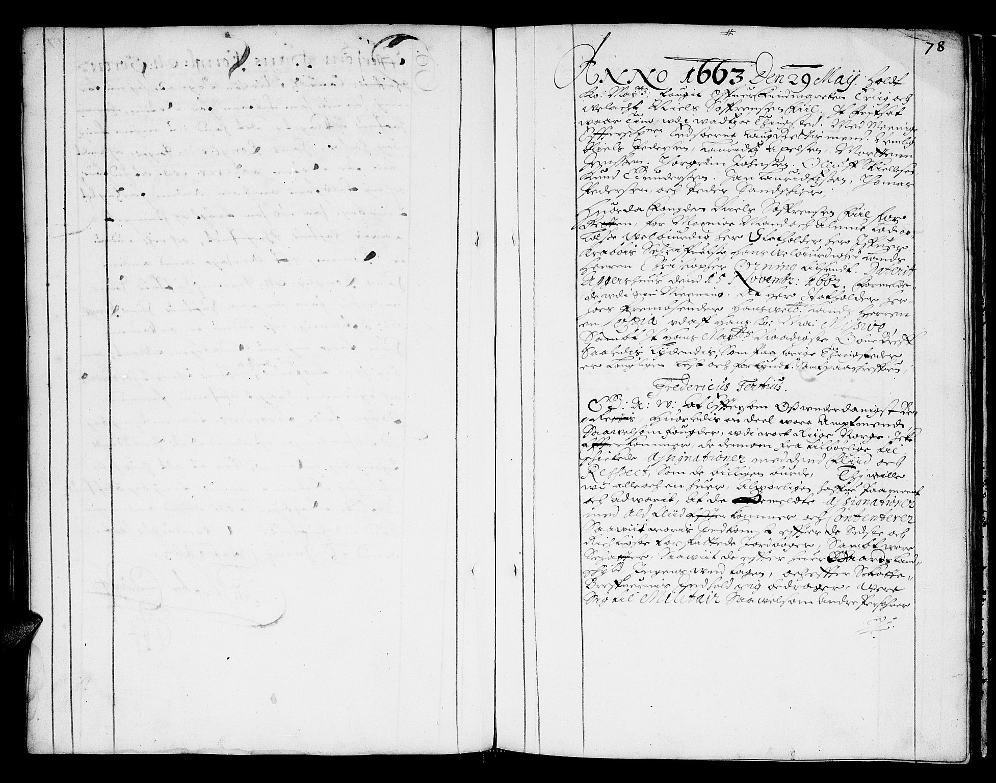 Finnmark sorenskriveri, AV/SATØ-S-0053/F/Fa/L0009: Justisprotokoller, 1654-1663, s. 78