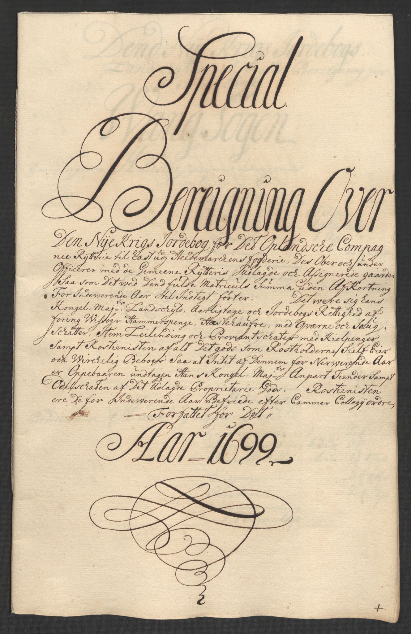 Rentekammeret inntil 1814, Reviderte regnskaper, Fogderegnskap, AV/RA-EA-4092/R16/L1038: Fogderegnskap Hedmark, 1699, s. 119