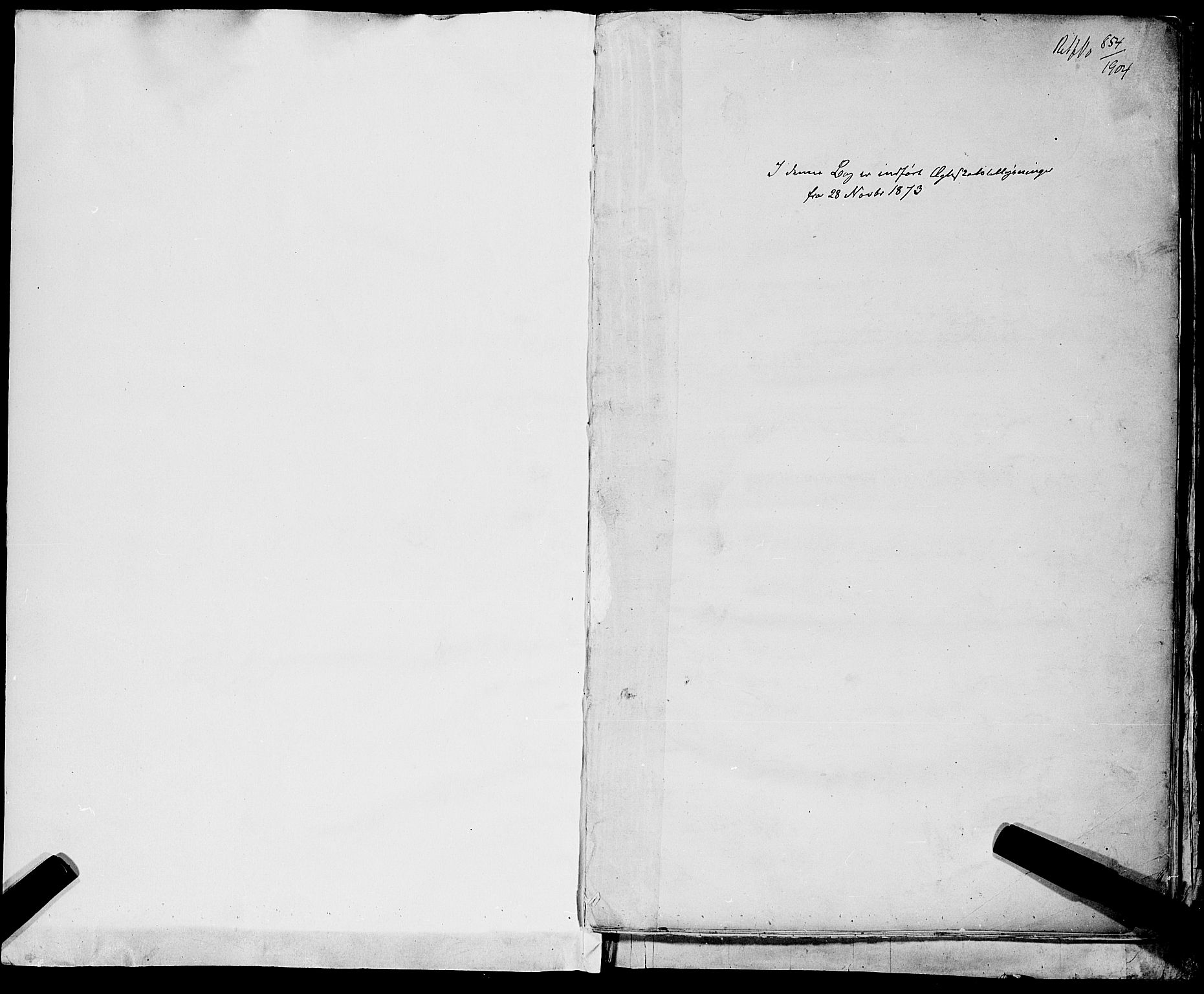 Bragernes kirkebøker, SAKO/A-6/H/Ha/L0007: Lysningsprotokoll nr. 7, 1873-1886