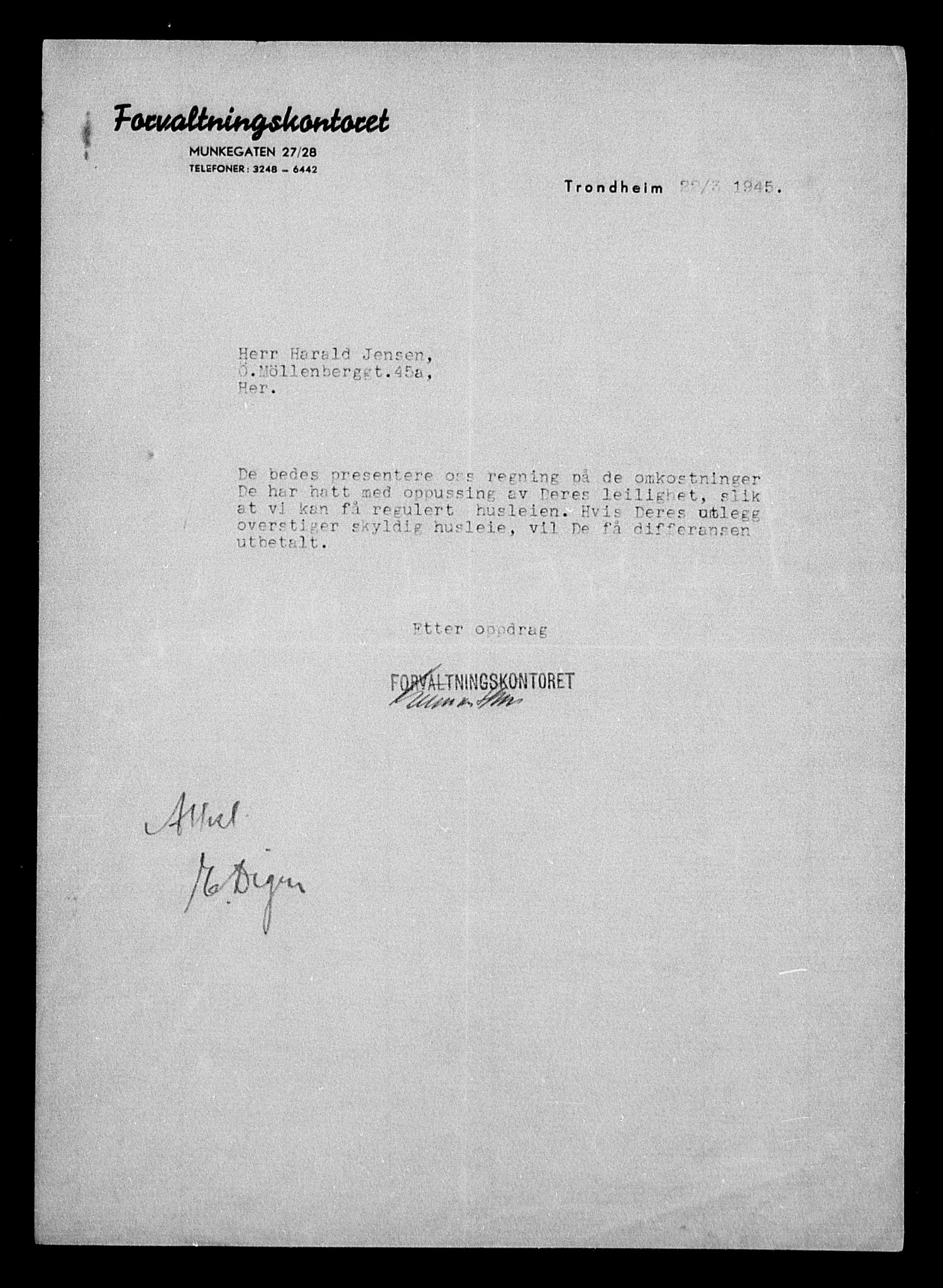 Justisdepartementet, Tilbakeføringskontoret for inndratte formuer, AV/RA-S-1564/H/Hc/Hca/L0901: --, 1945-1947, s. 32