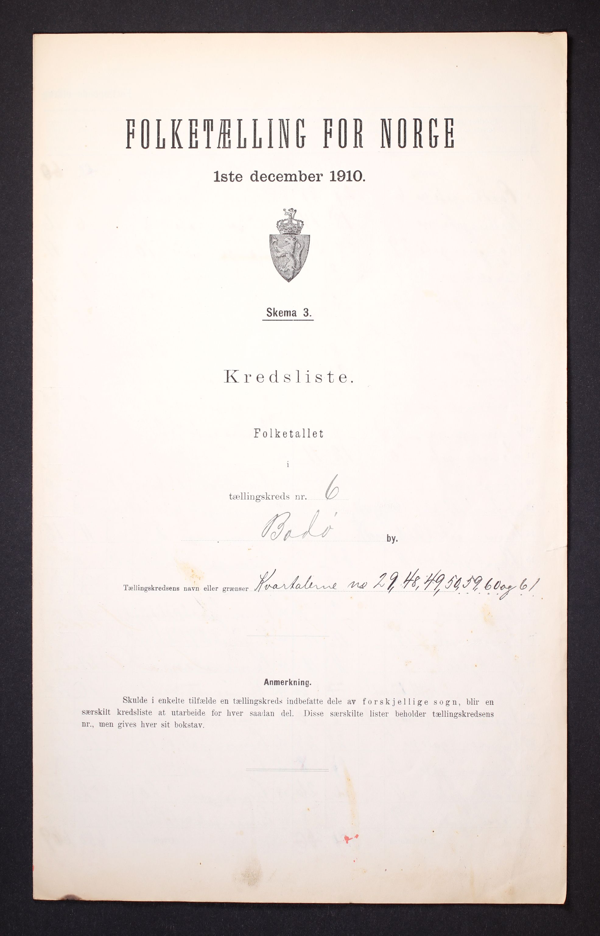 RA, Folketelling 1910 for 1804 Bodø kjøpstad, 1910, s. 20