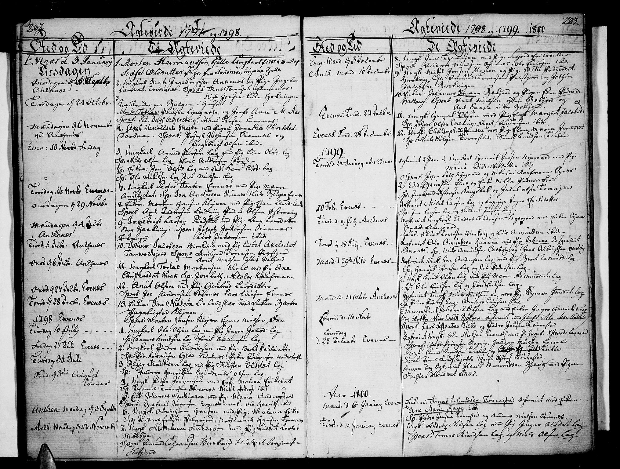 Ministerialprotokoller, klokkerbøker og fødselsregistre - Nordland, AV/SAT-A-1459/863/L0893: Ministerialbok nr. 863A05, 1794-1821, s. 202-203