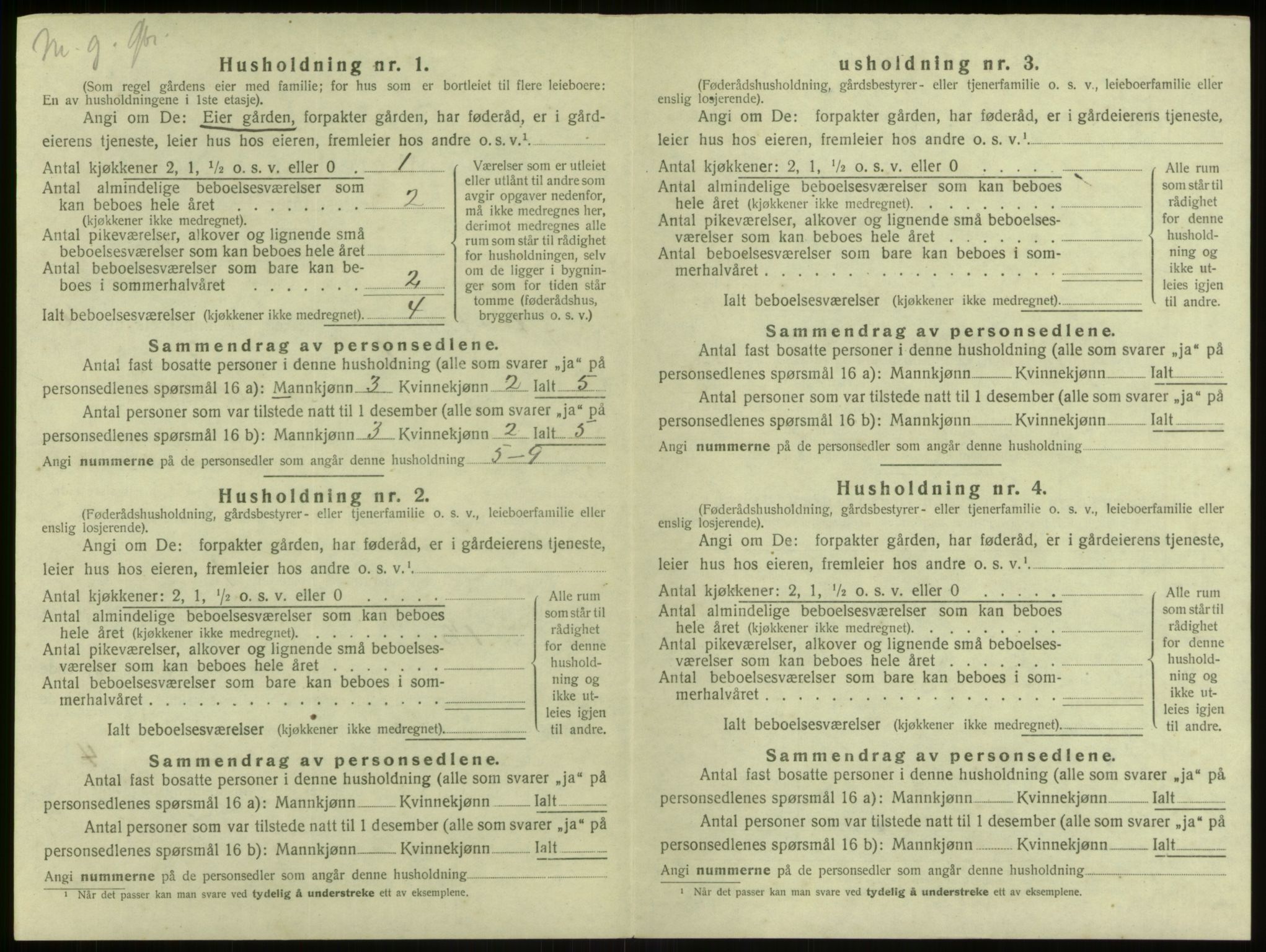 SAB, Folketelling 1920 for 1257 Alversund herred, 1920, s. 798