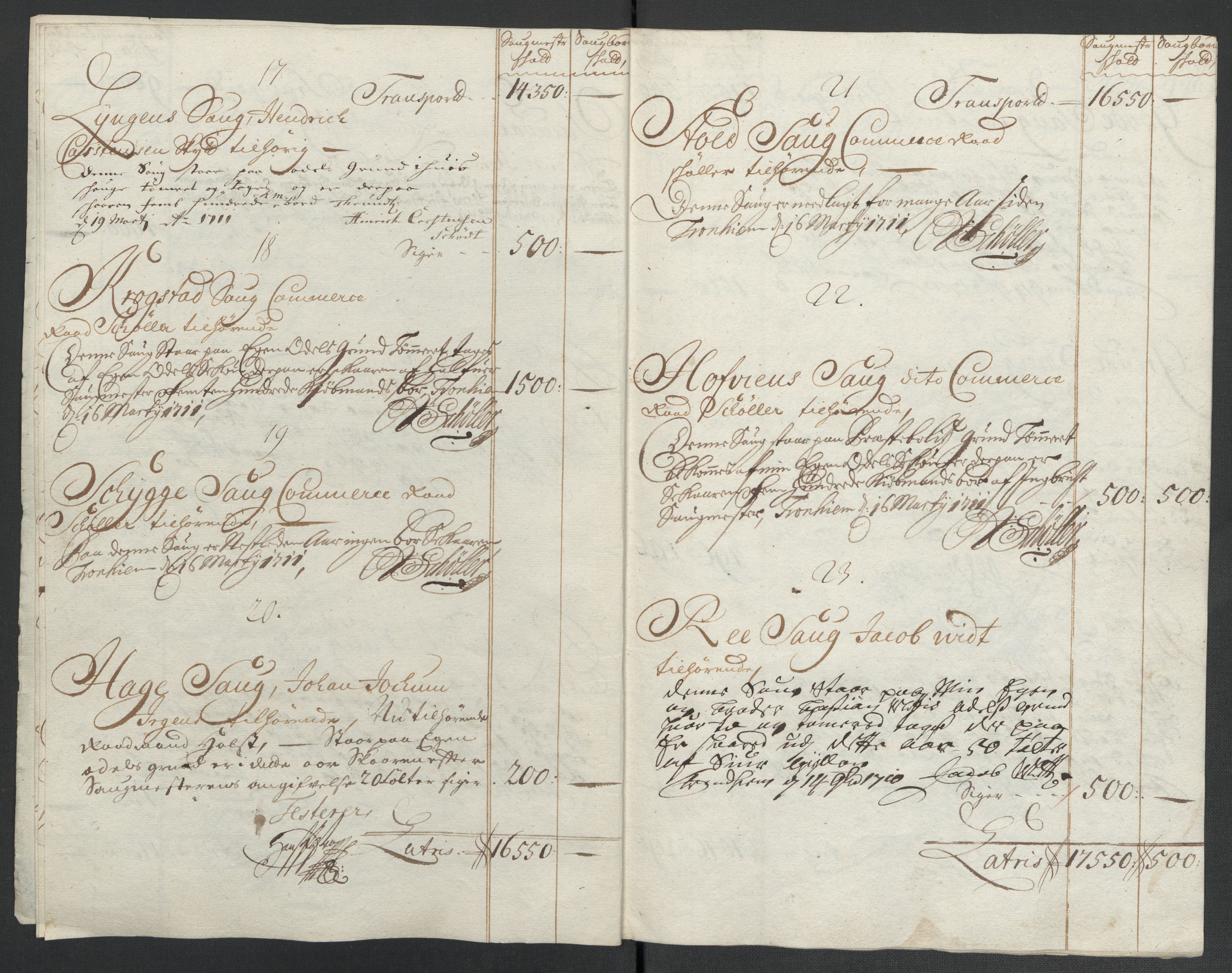 Rentekammeret inntil 1814, Reviderte regnskaper, Fogderegnskap, RA/EA-4092/R60/L3960: Fogderegnskap Orkdal og Gauldal, 1710, s. 119