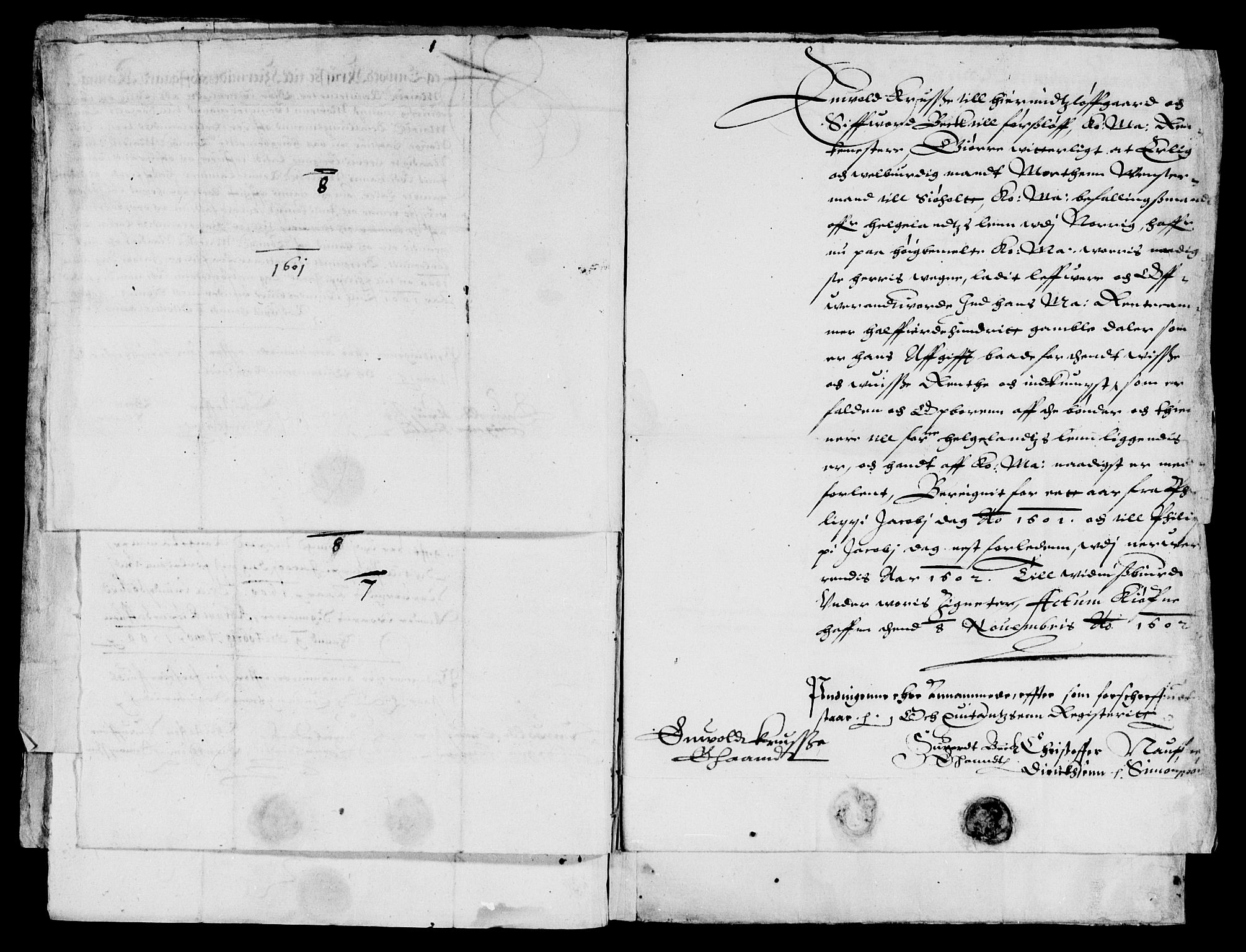 Rentekammeret inntil 1814, Reviderte regnskaper, Lensregnskaper, AV/RA-EA-5023/R/Rb/Rbz/L0001: Nordlandenes len, 1592-1611