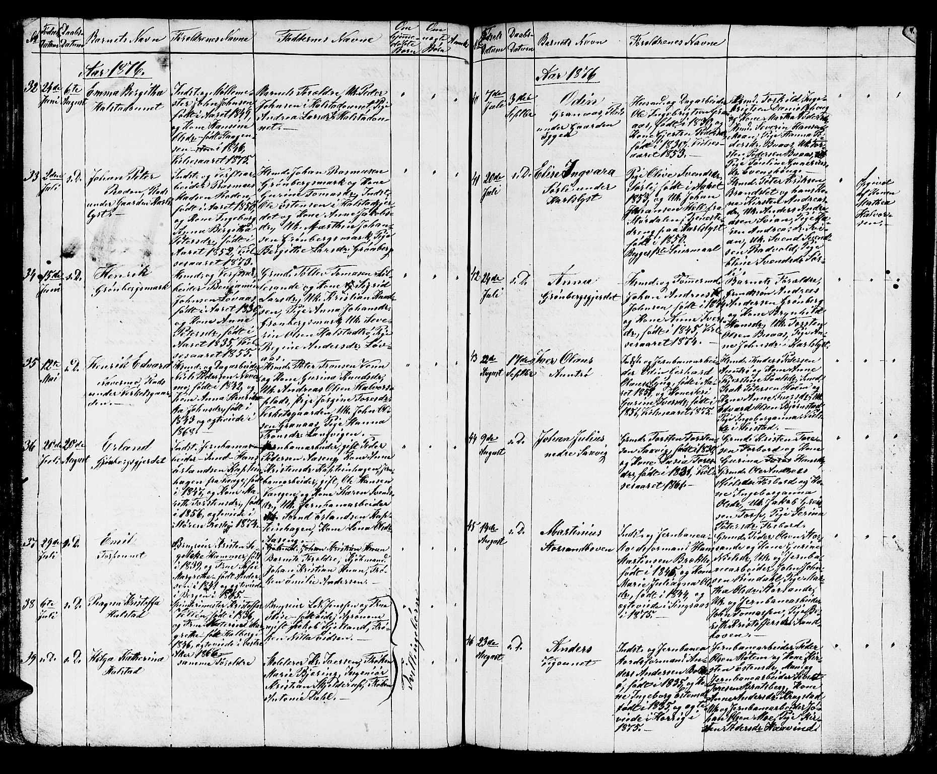 Ministerialprotokoller, klokkerbøker og fødselsregistre - Sør-Trøndelag, SAT/A-1456/616/L0422: Klokkerbok nr. 616C05, 1850-1888, s. 73