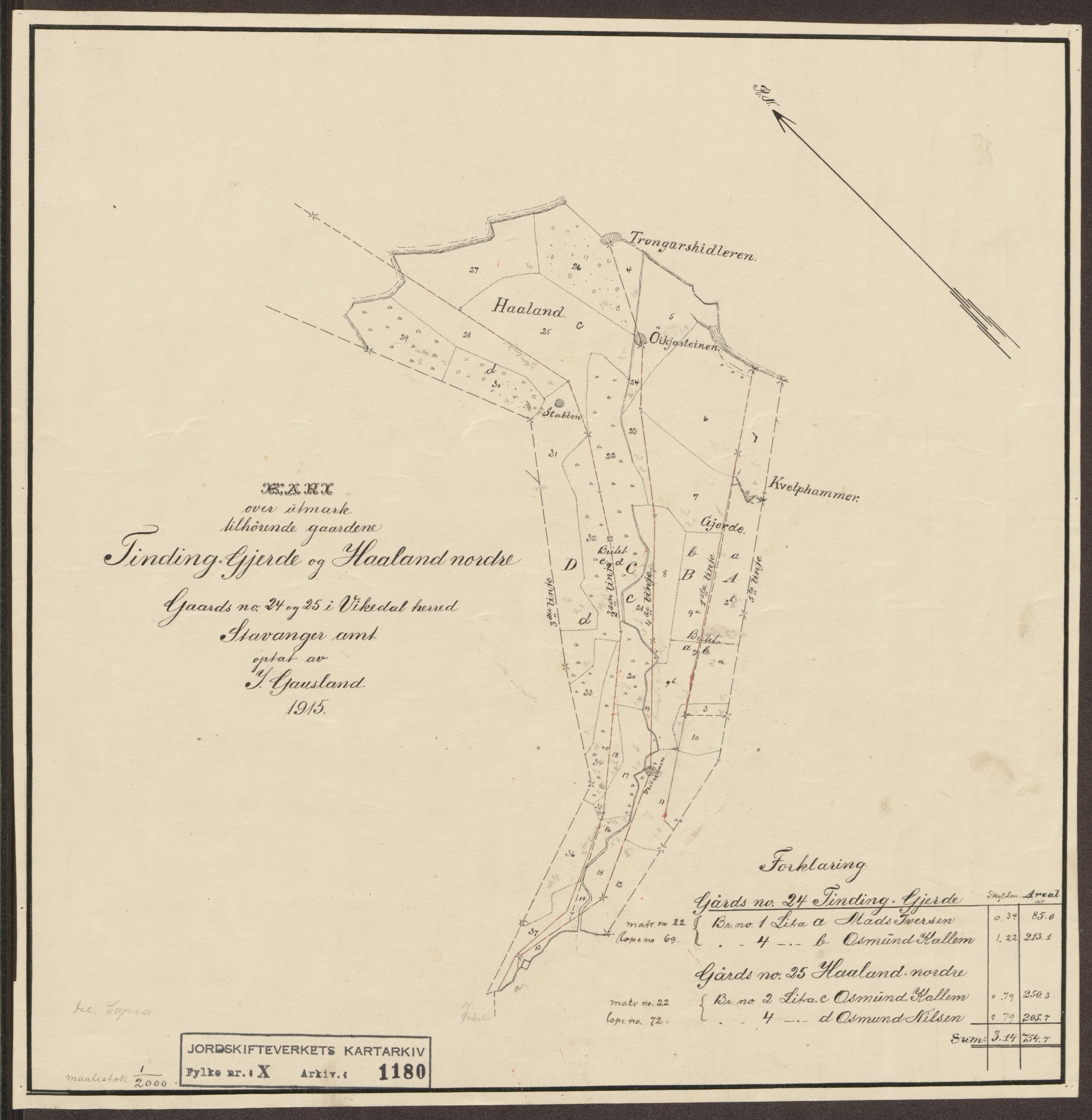 Jordskifteverkets kartarkiv, AV/RA-S-3929/T, 1859-1988, s. 1443