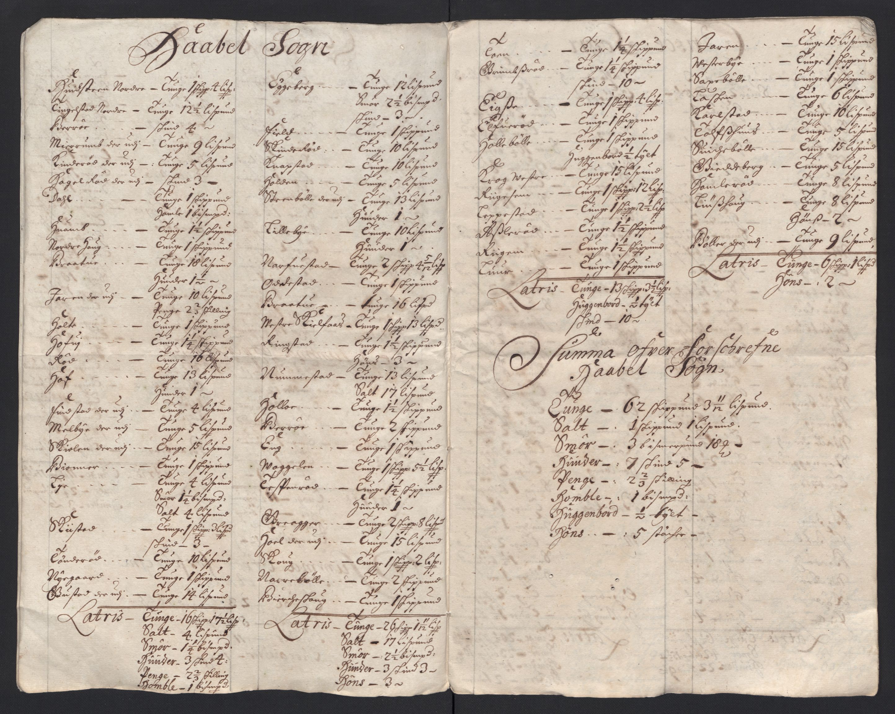 Rentekammeret inntil 1814, Reviderte regnskaper, Fogderegnskap, AV/RA-EA-4092/R04/L0129: Fogderegnskap Moss, Onsøy, Tune, Veme og Åbygge, 1700, s. 555