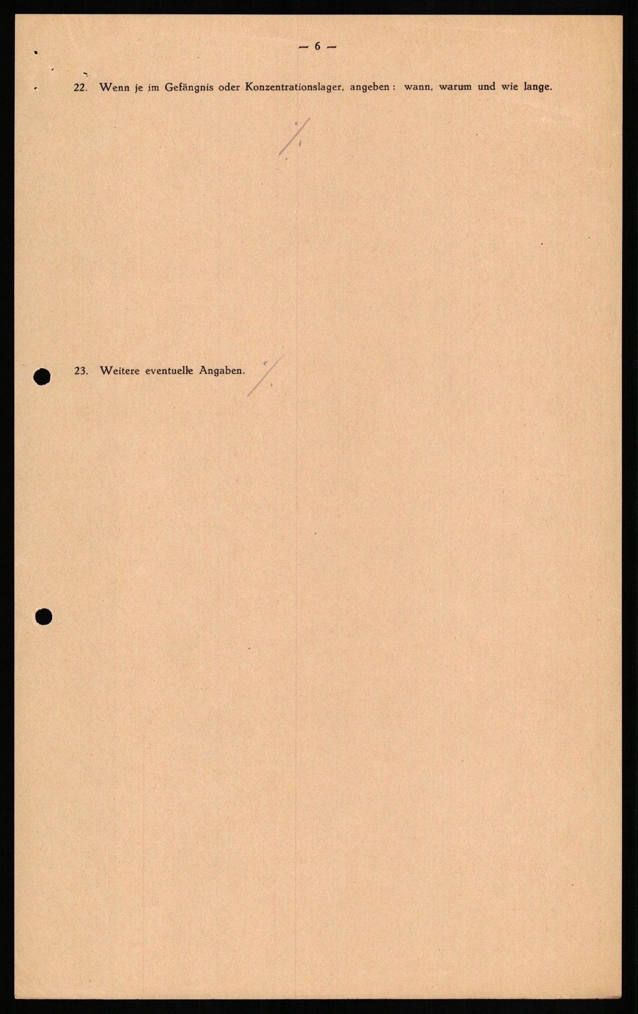 Forsvaret, Forsvarets overkommando II, AV/RA-RAFA-3915/D/Db/L0024: CI Questionaires. Tyske okkupasjonsstyrker i Norge. Tyskere., 1945-1946, s. 300