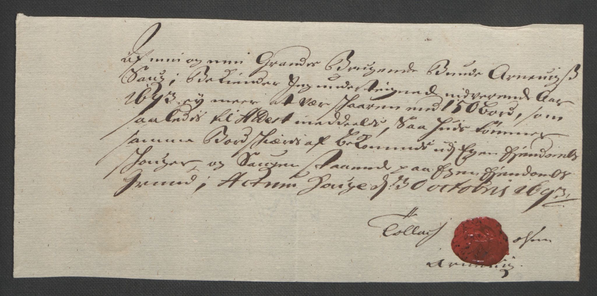 Rentekammeret inntil 1814, Reviderte regnskaper, Fogderegnskap, AV/RA-EA-4092/R48/L2974: Fogderegnskap Sunnhordland og Hardanger, 1693, s. 78