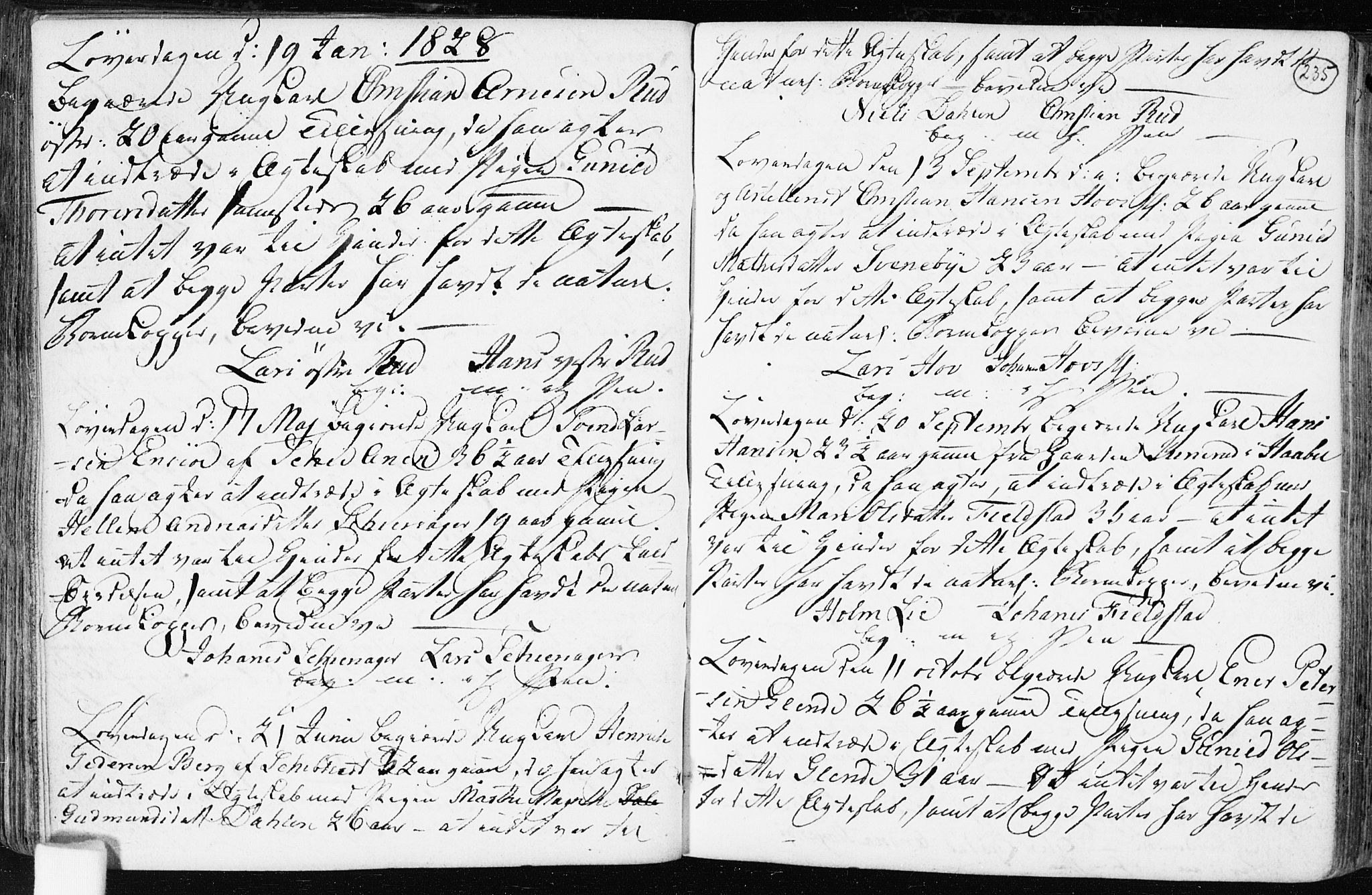 Spydeberg prestekontor Kirkebøker, SAO/A-10924/F/Fa/L0003: Ministerialbok nr. I 3, 1778-1814, s. 235